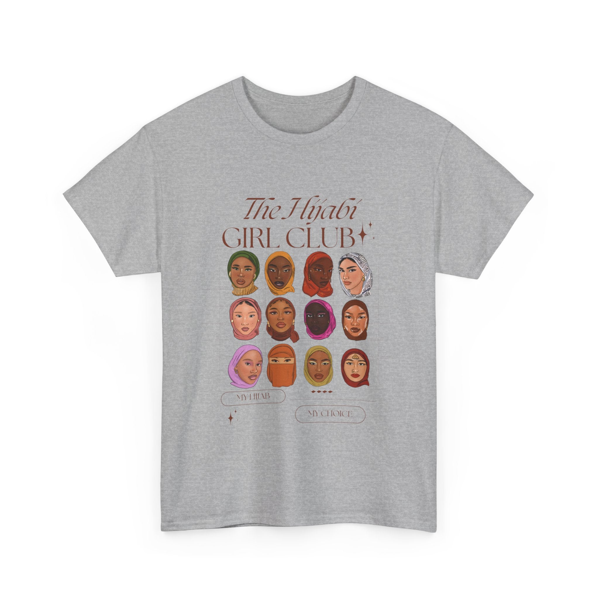Hijabi Girls Club Vol.2 - Unisex Heavy Cotton Tee