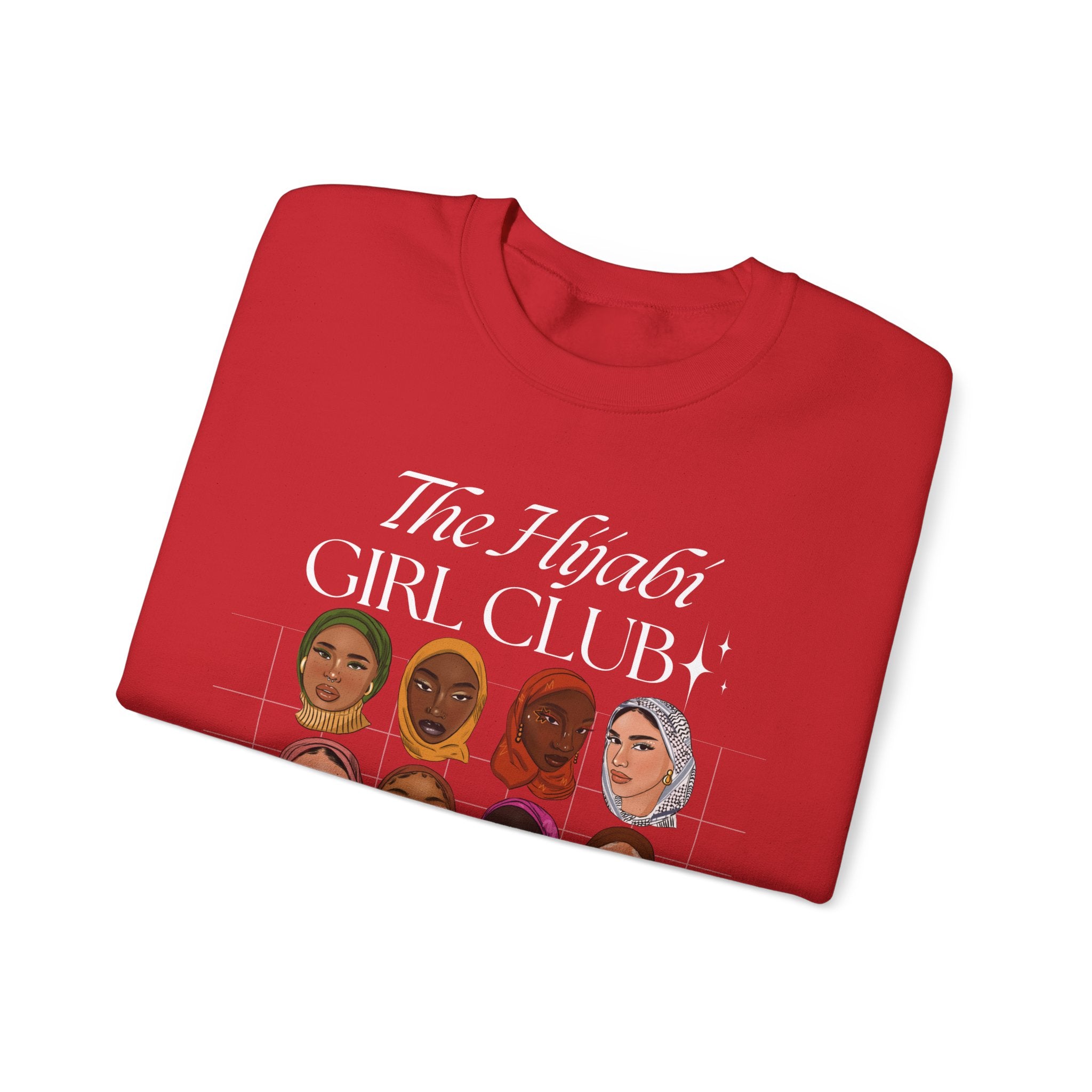 Hijabi Girl Club Vol. 2 - Crewneck Sweatshirt