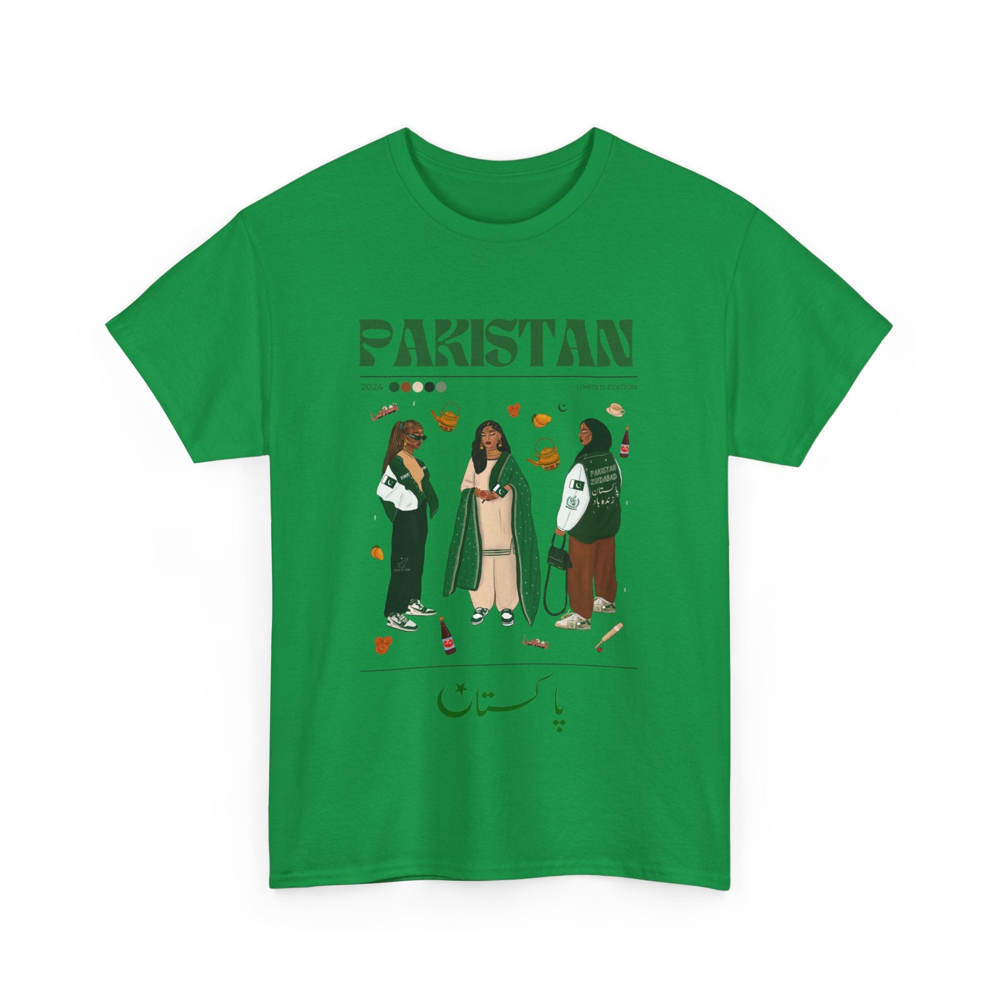Pakistan x Streetwear Series - Unisex Heavy Cotton Tee