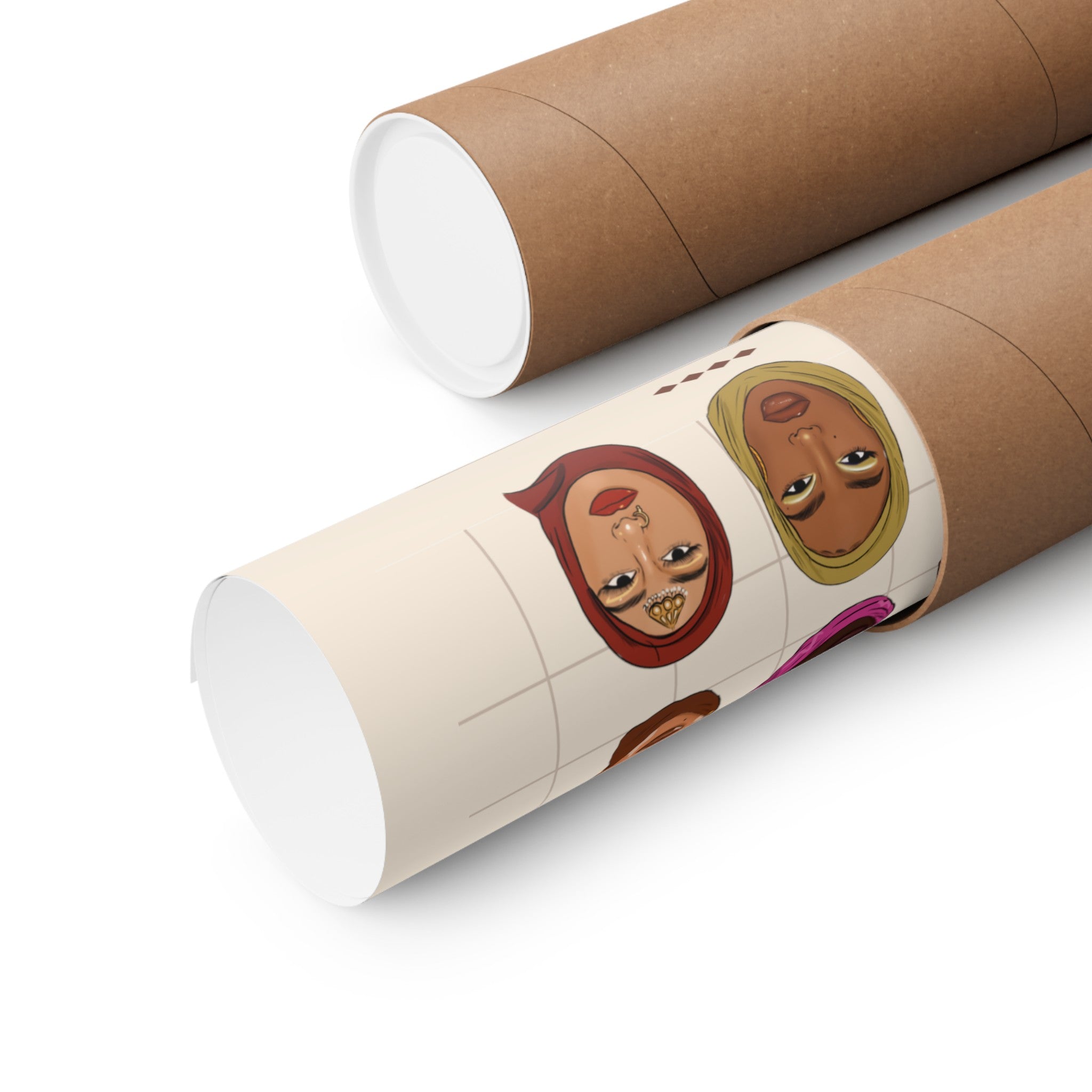 The Hijabi Girl Club - Matte Vertical Posters