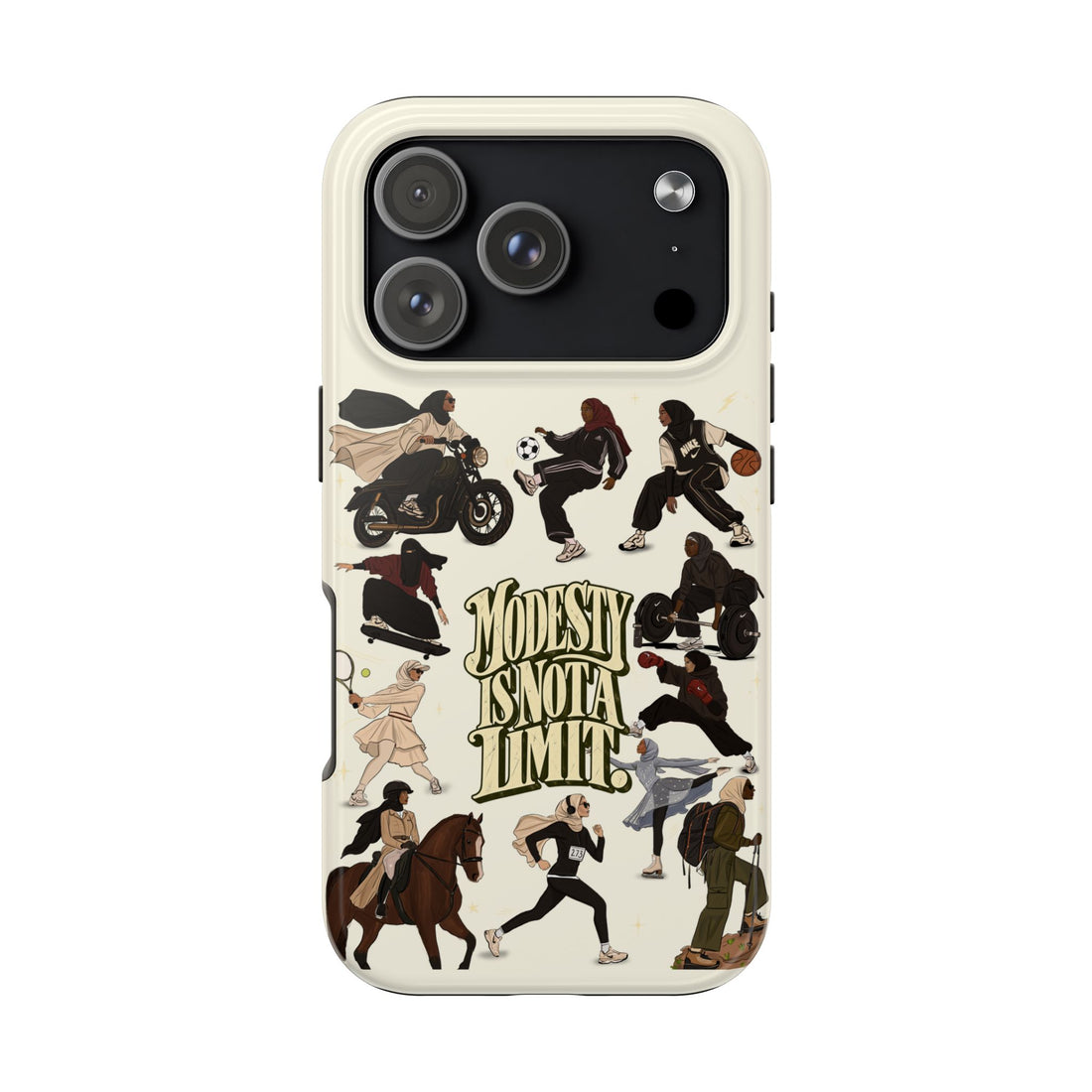 Modesty Is Not a Limit - Tough Phone Cases