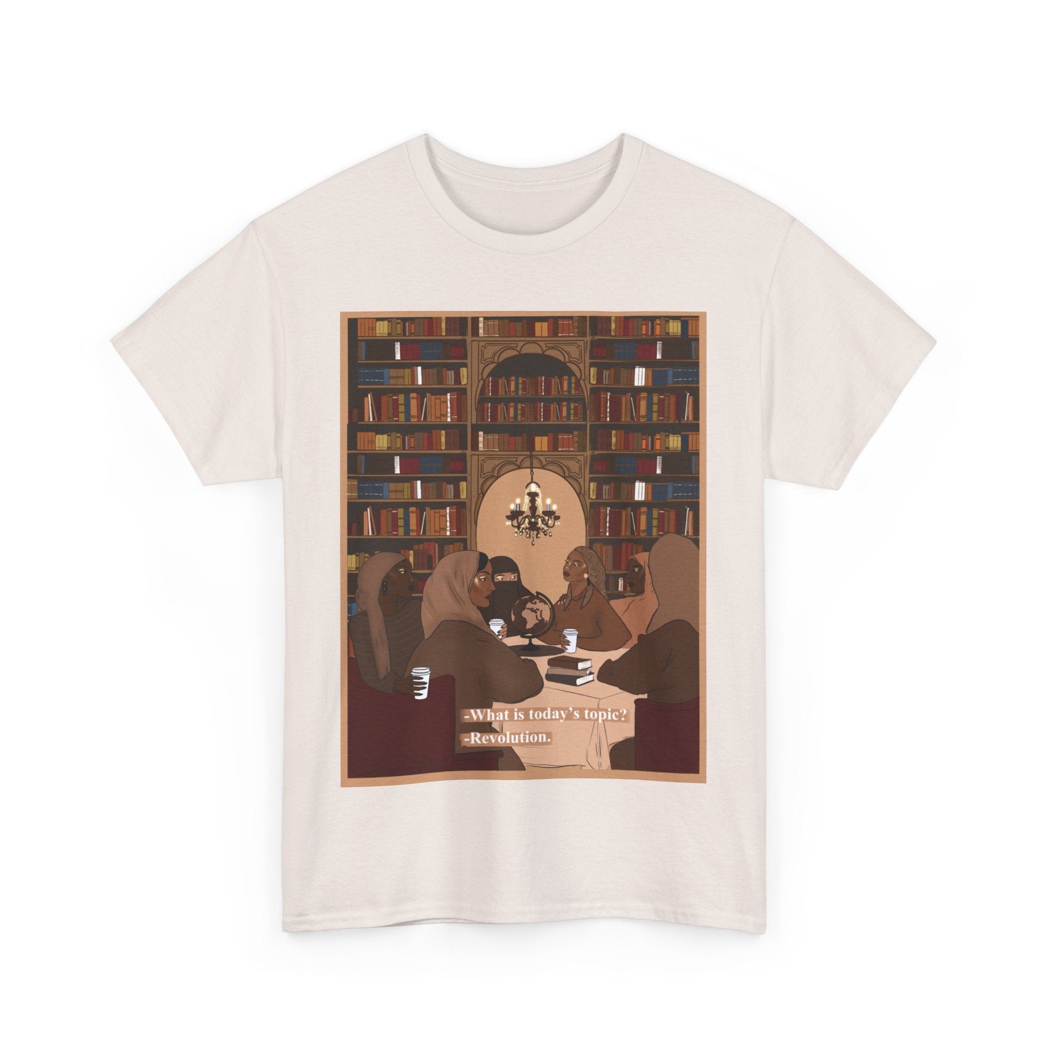 What's today's topic? Revolution - Unisex Heavy Cotton Tee