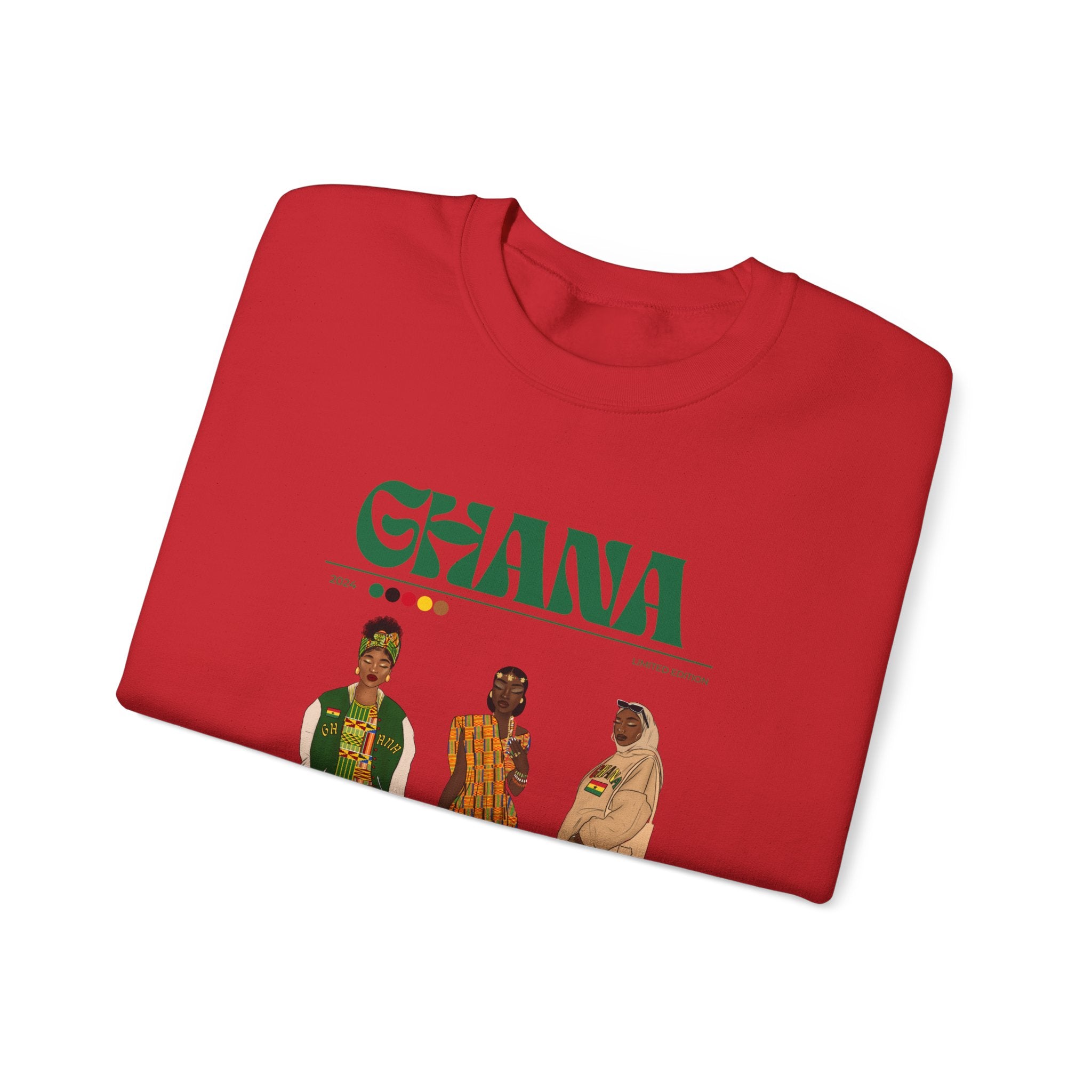 Ghana x Streetwear Series -  Crewneck Sweatshirt