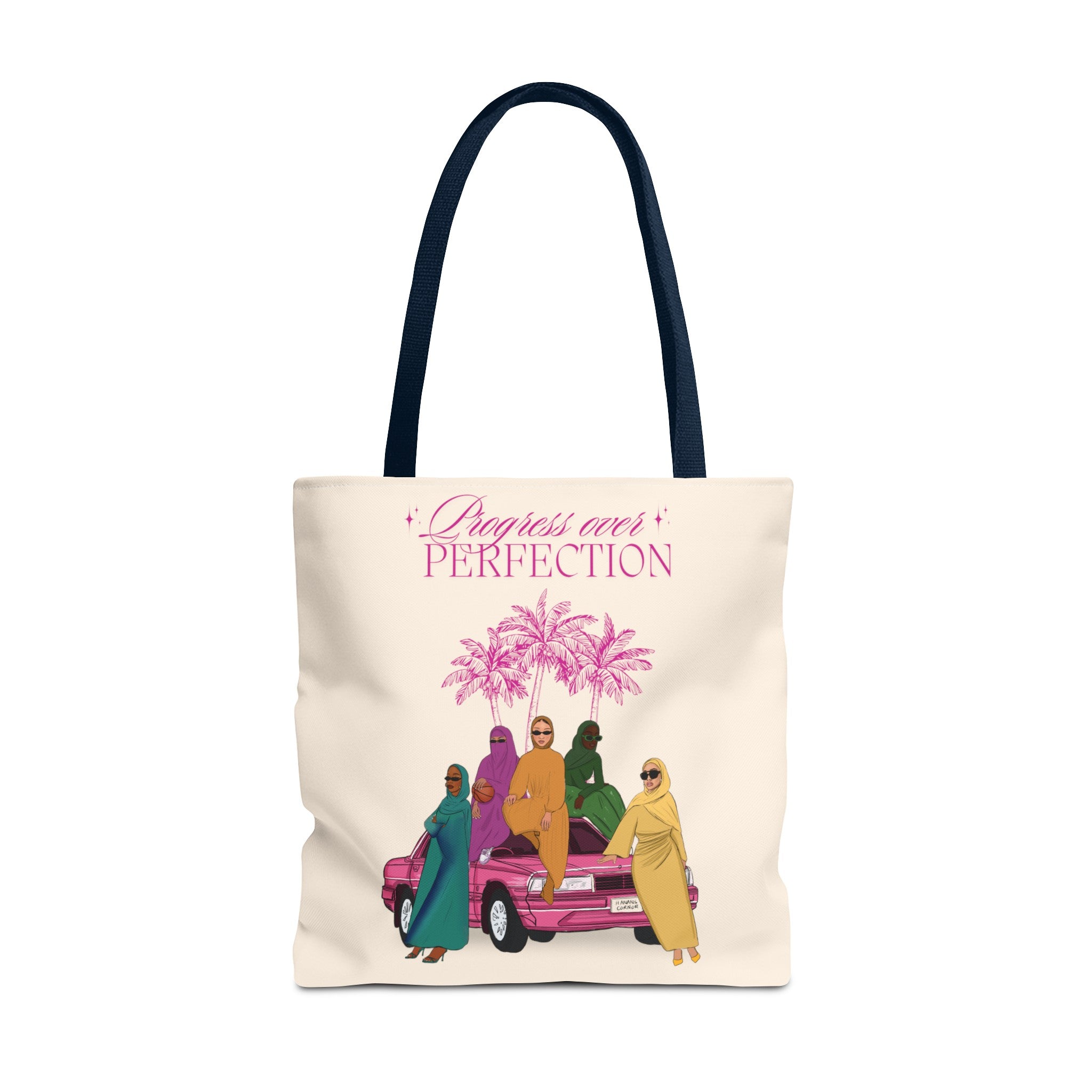 Progress Over Perfection - Tote Bag