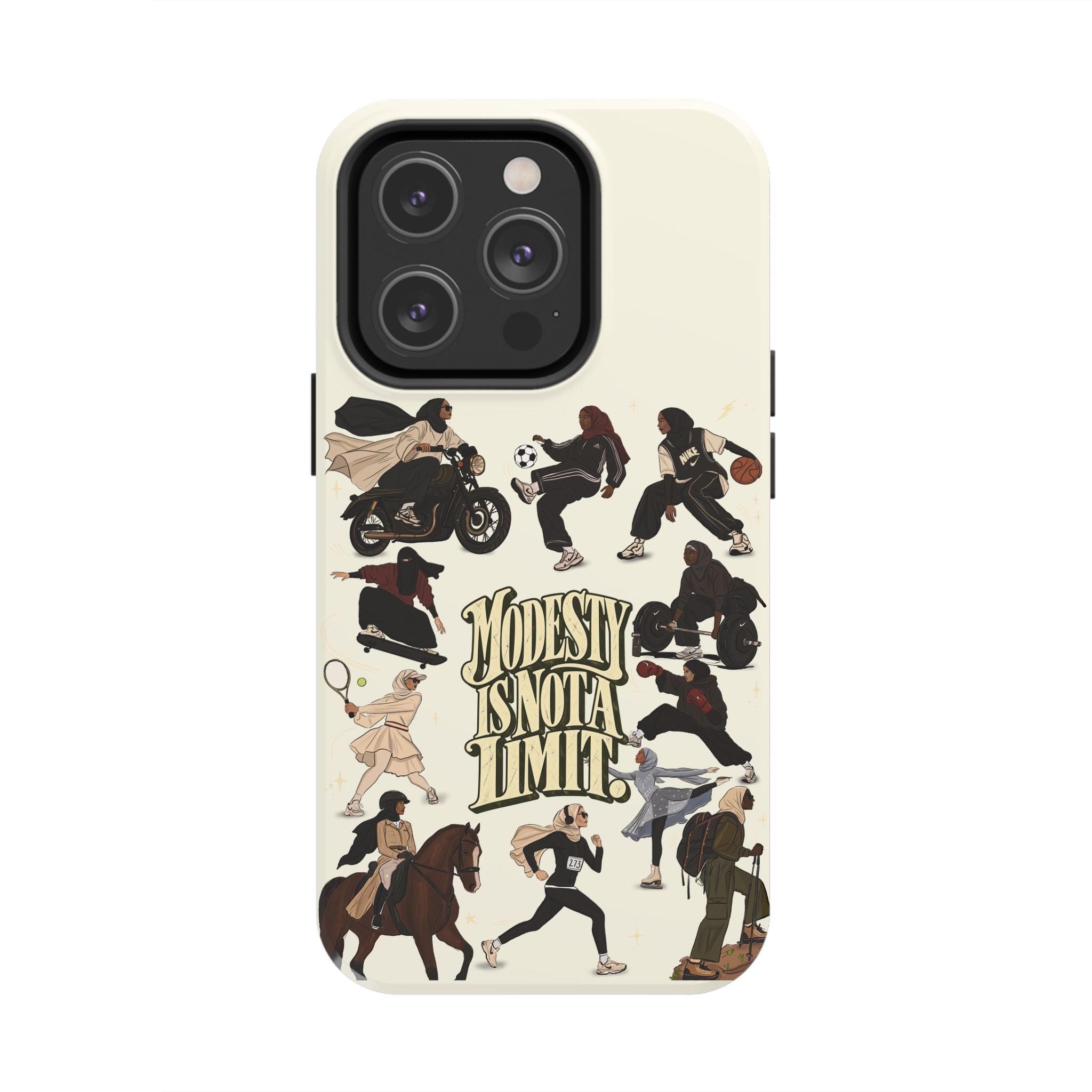 Modesty Is Not a Limit - Tough Phone Cases
