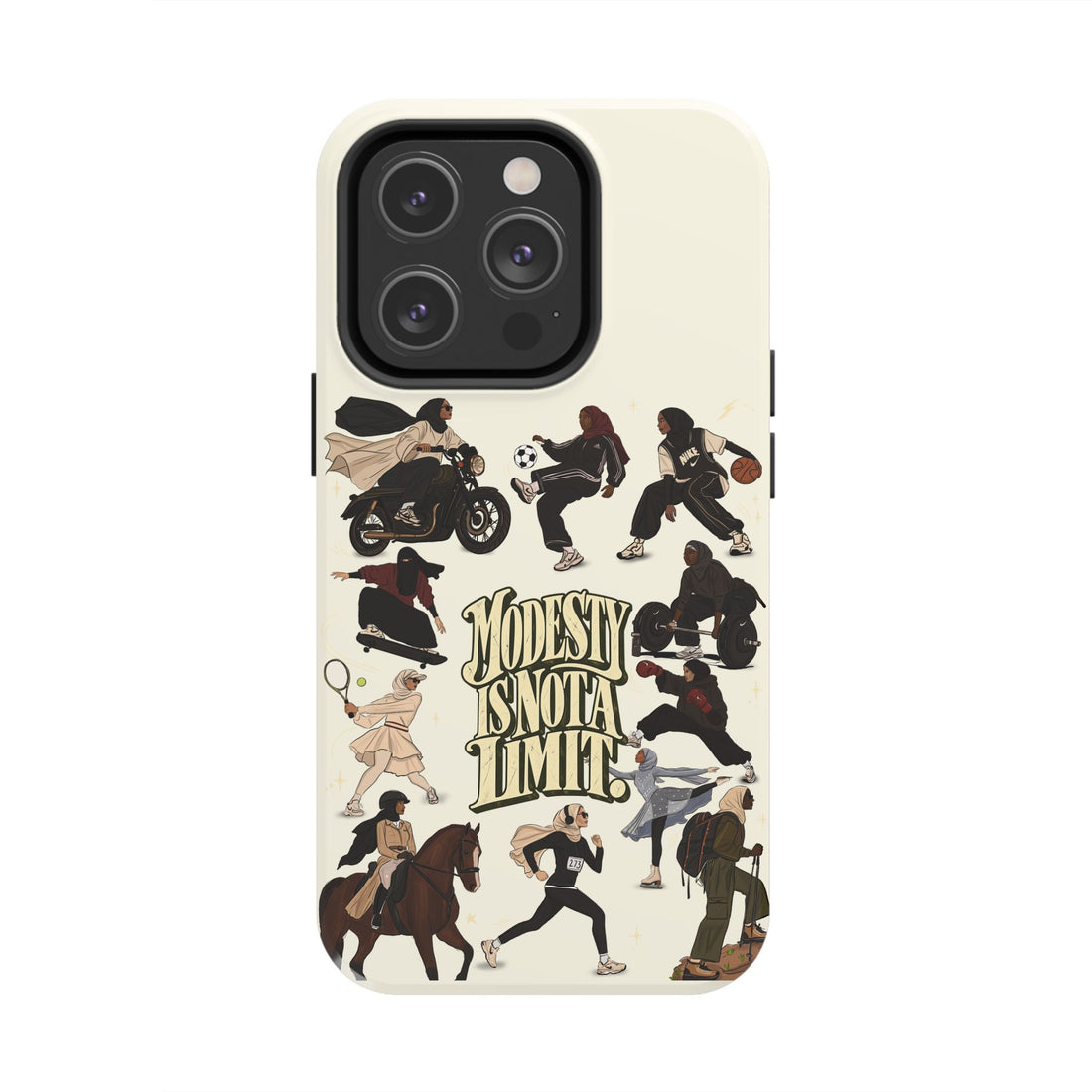 Modesty Is Not a Limit - Tough Phone Cases