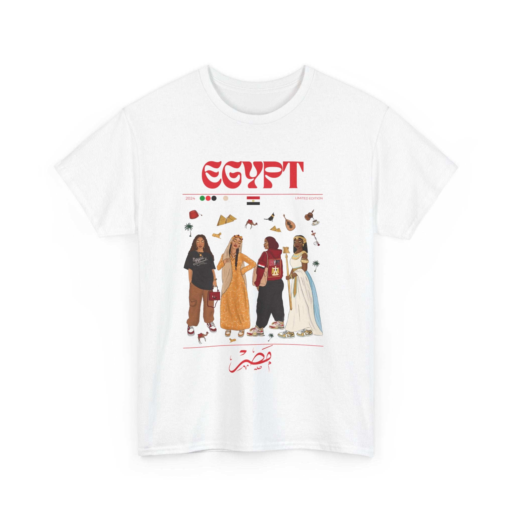 Egypt x Streetwear Series - Unisex Heavy Cotton Tee