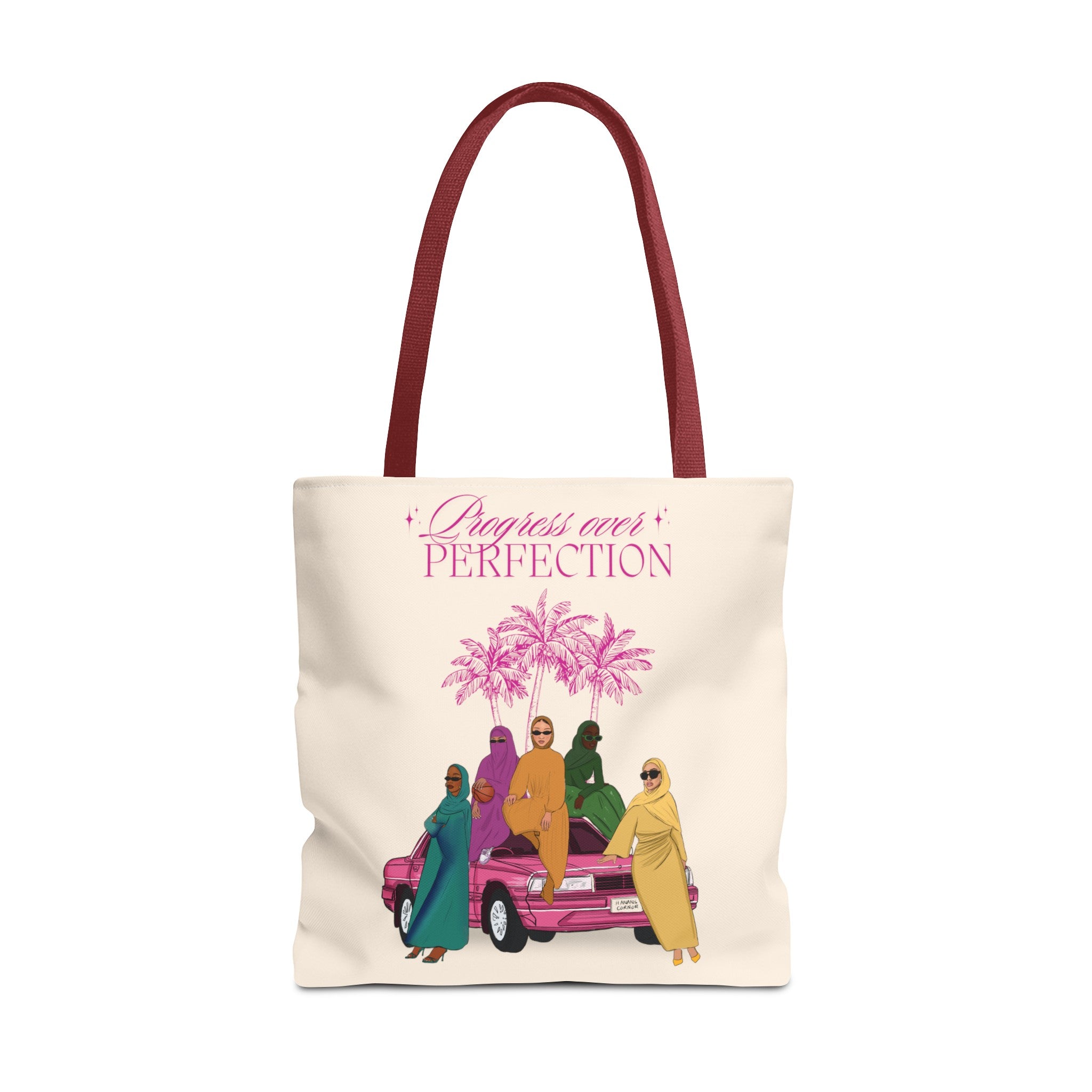 Progress Over Perfection - Tote Bag