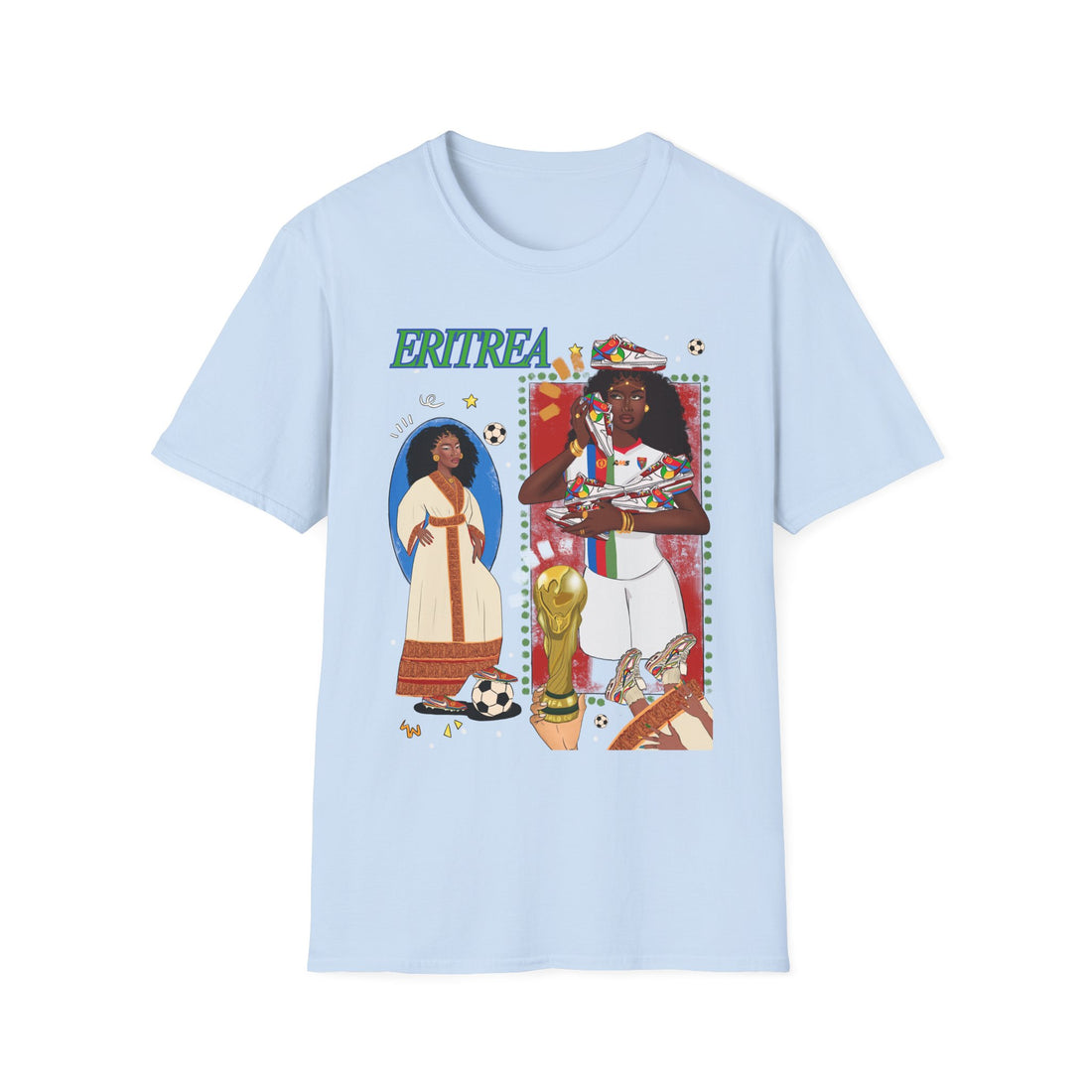 Eritrea FIFA World Cup Exclusive - Unisex Softstyle T-Shirt