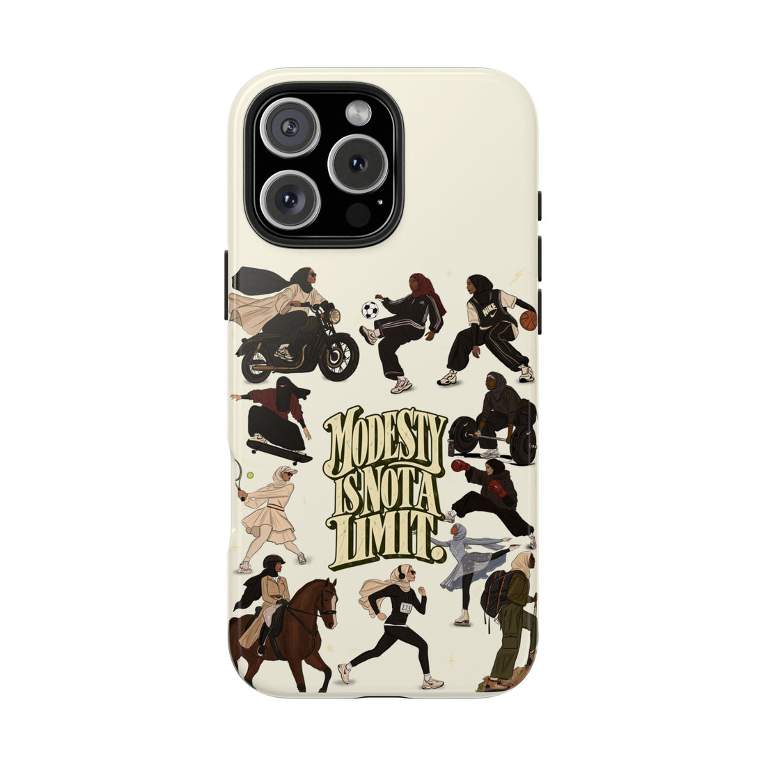 Modesty Is Not a Limit - Tough Phone Cases
