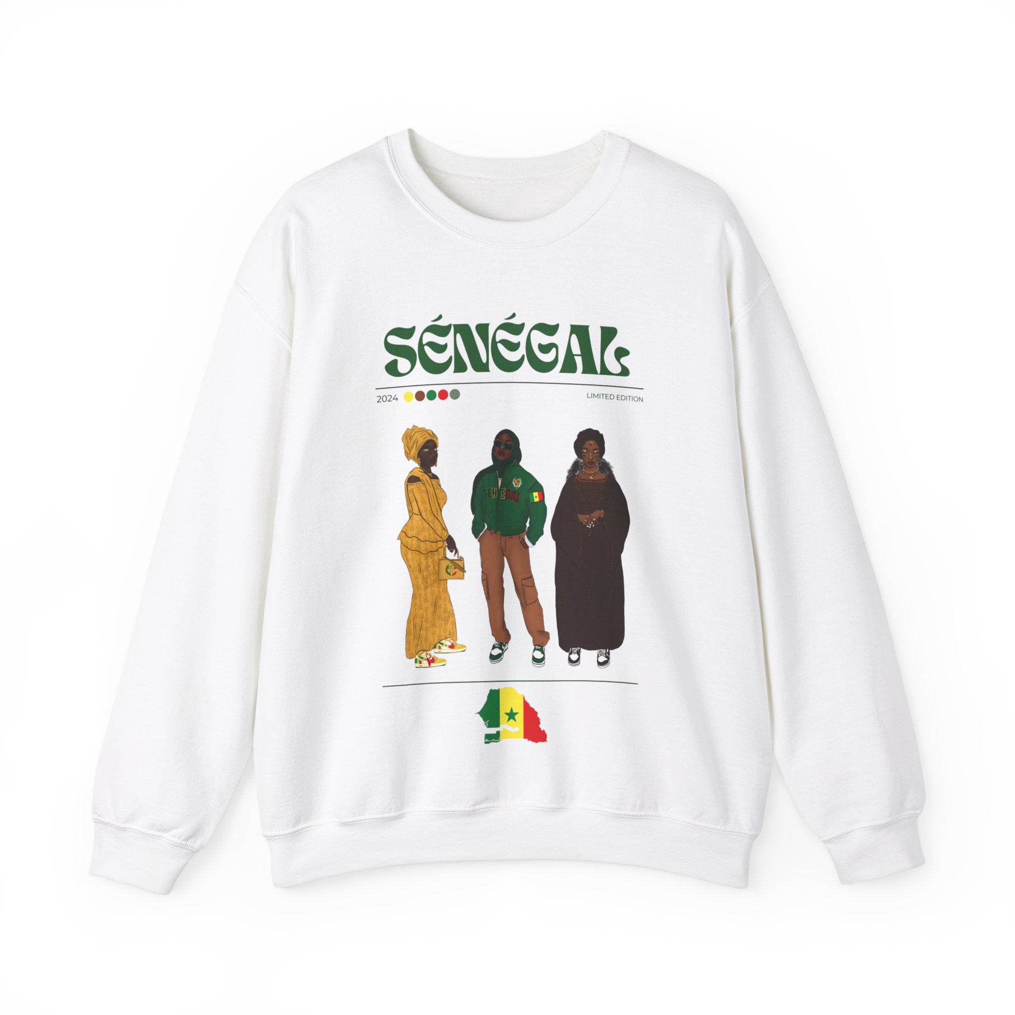 Senegal x Streetwear Series - Crewneck Sweatshirt