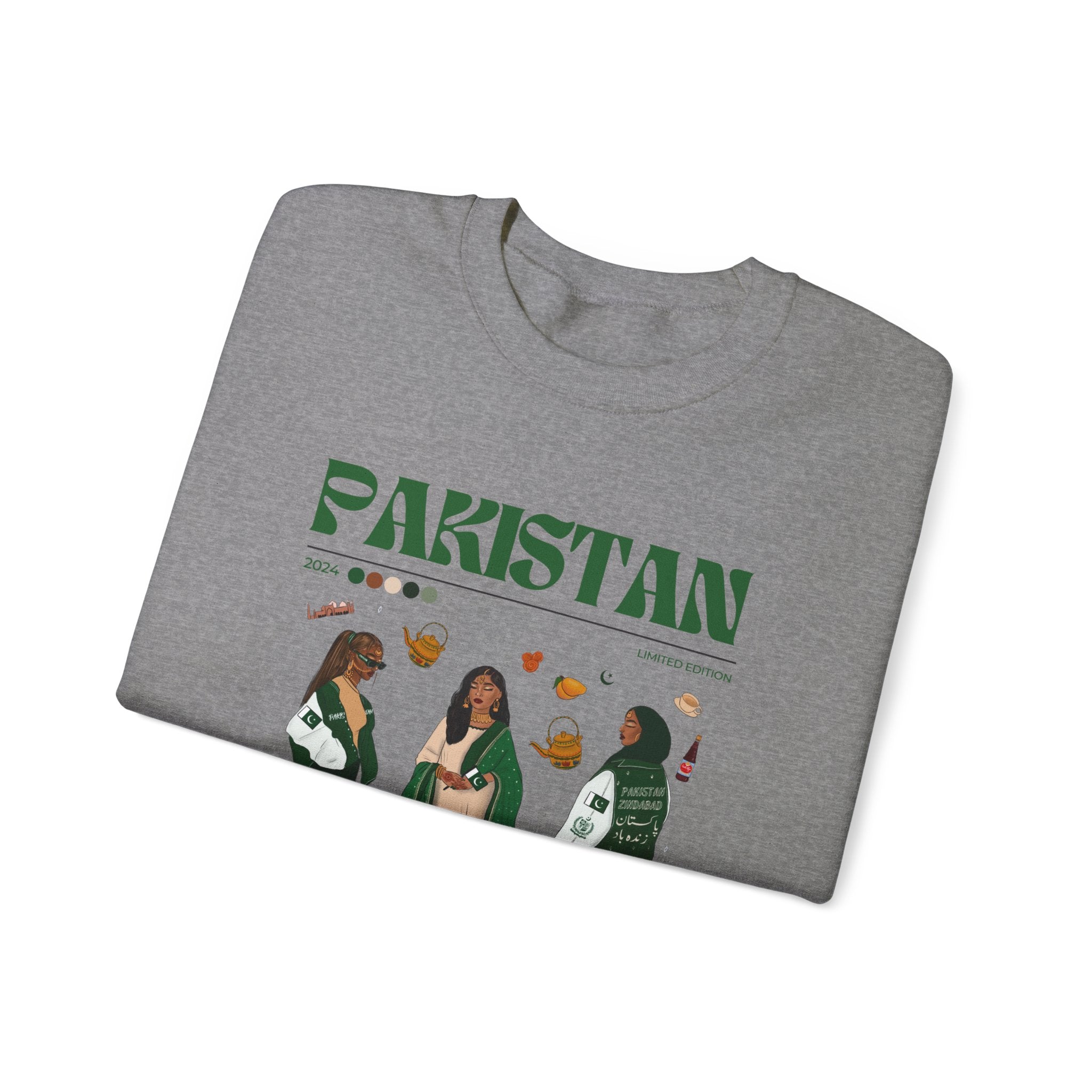 Pakistan x Streetwear Series - Crewneck Sweatshirt