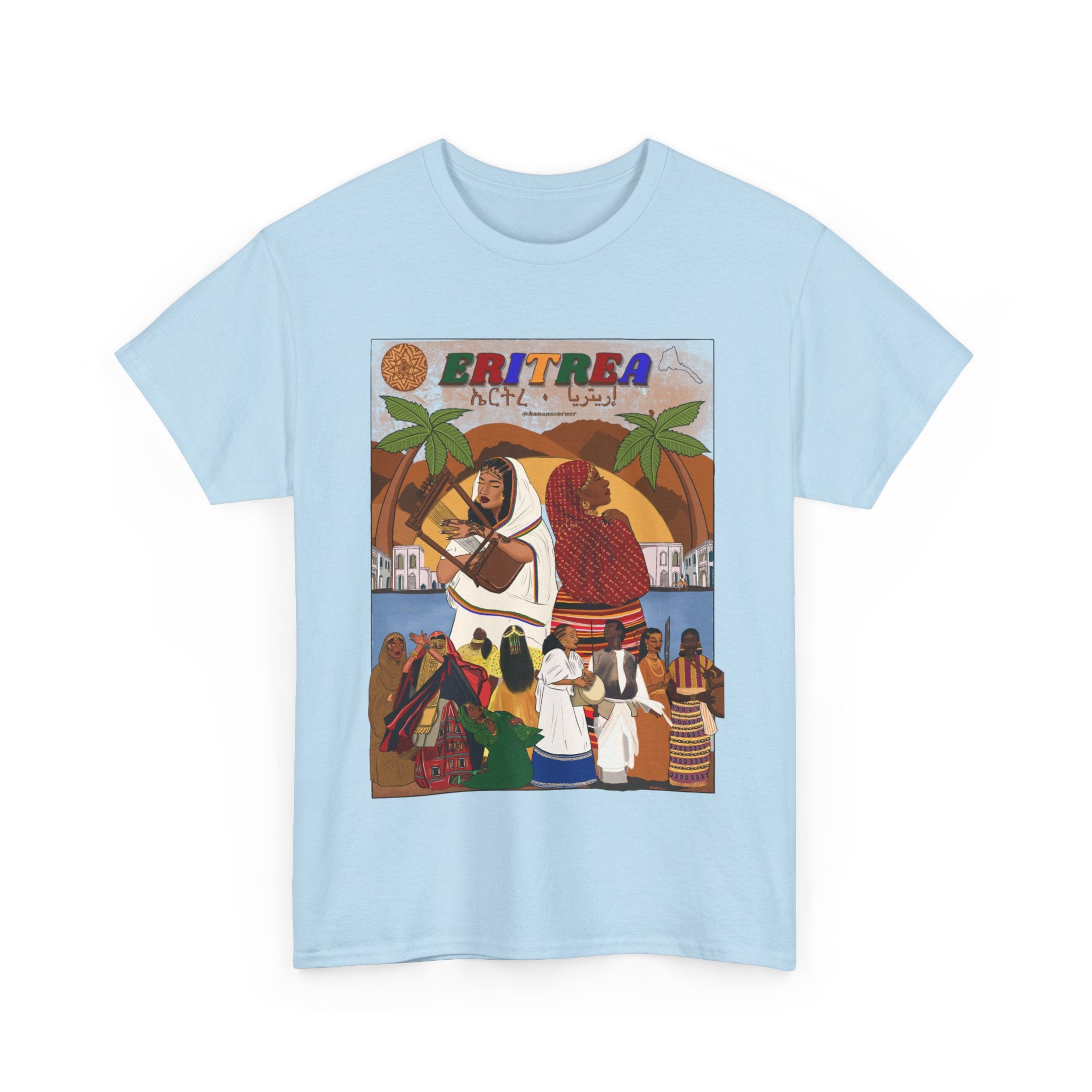 Eritrea Independence Day - Unisex Heavy Cotton Tee