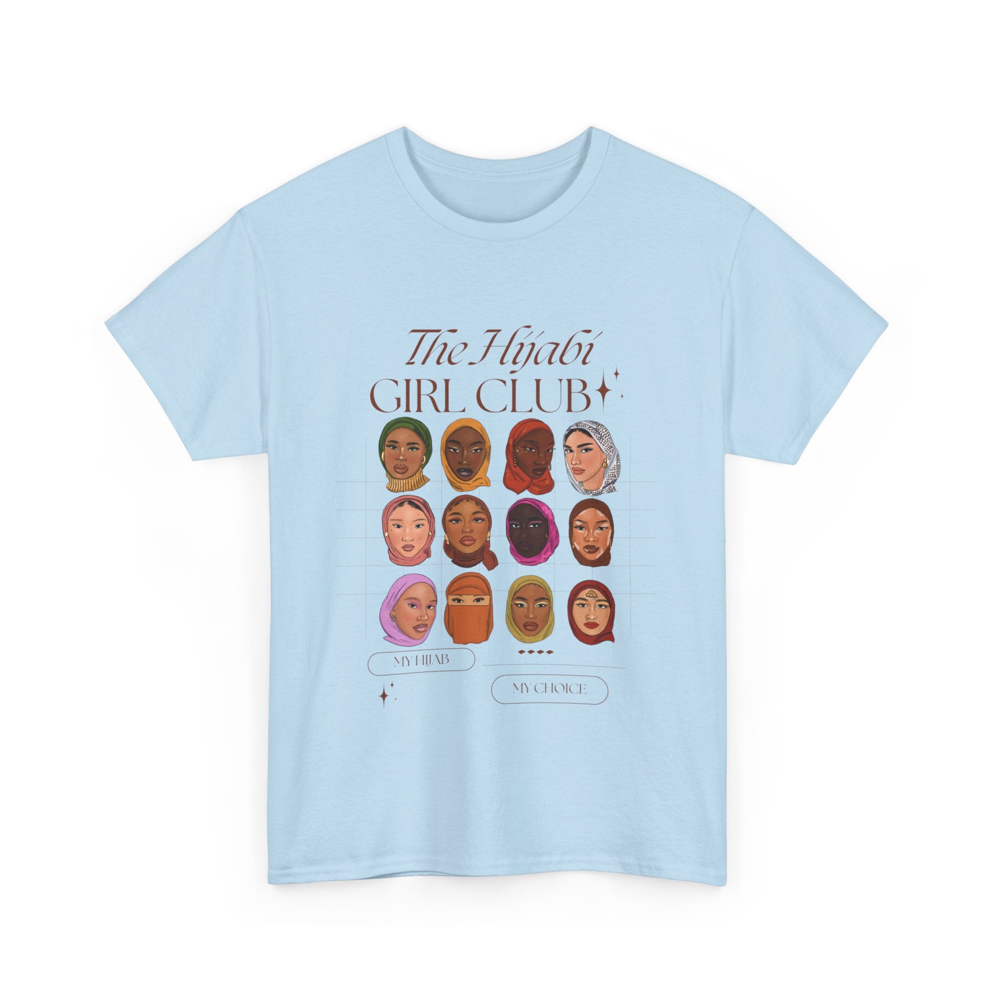 Hijabi Girls Club Vol.2 - Unisex Heavy Cotton Tee