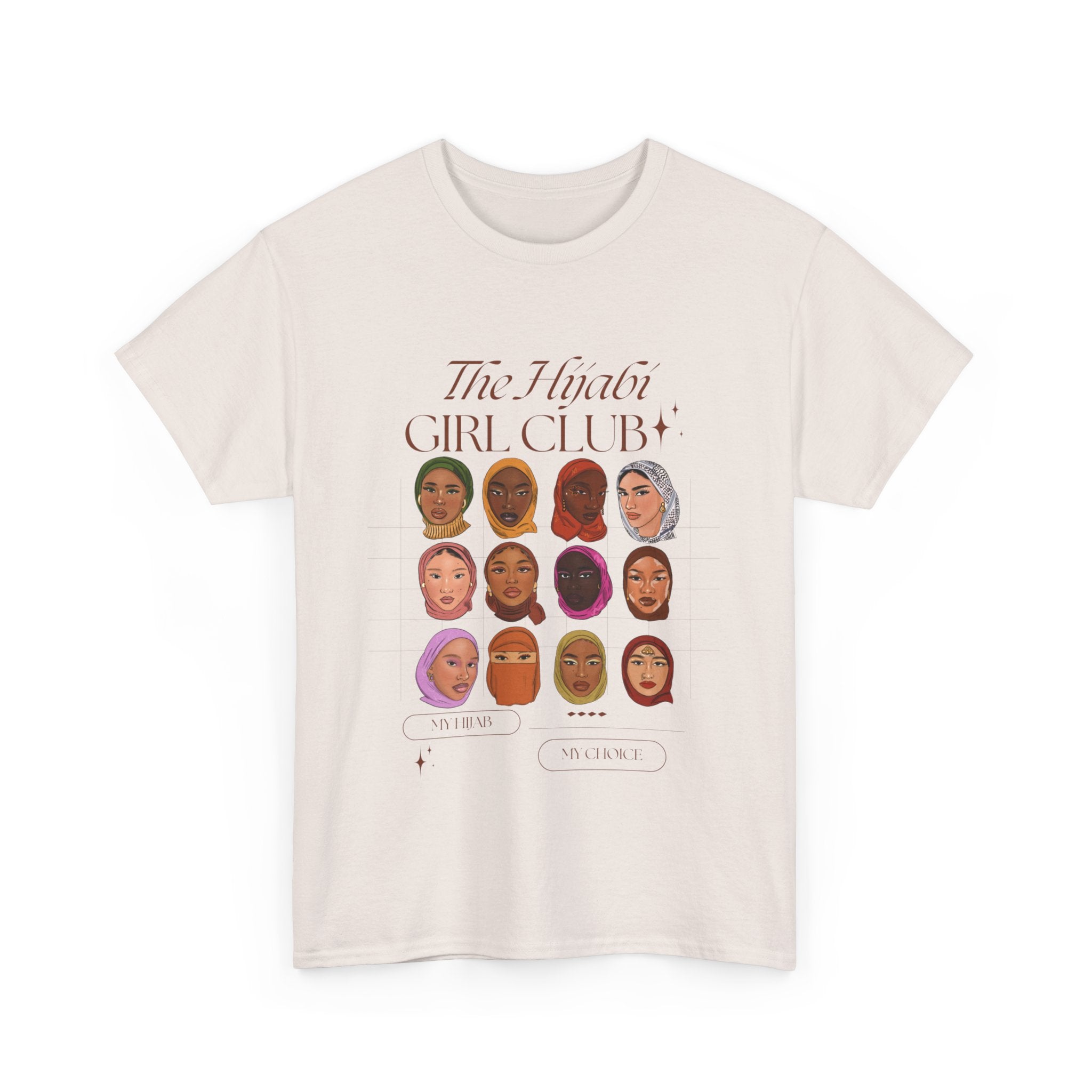 Hijabi Girls Club Vol.2 - Unisex Heavy Cotton Tee