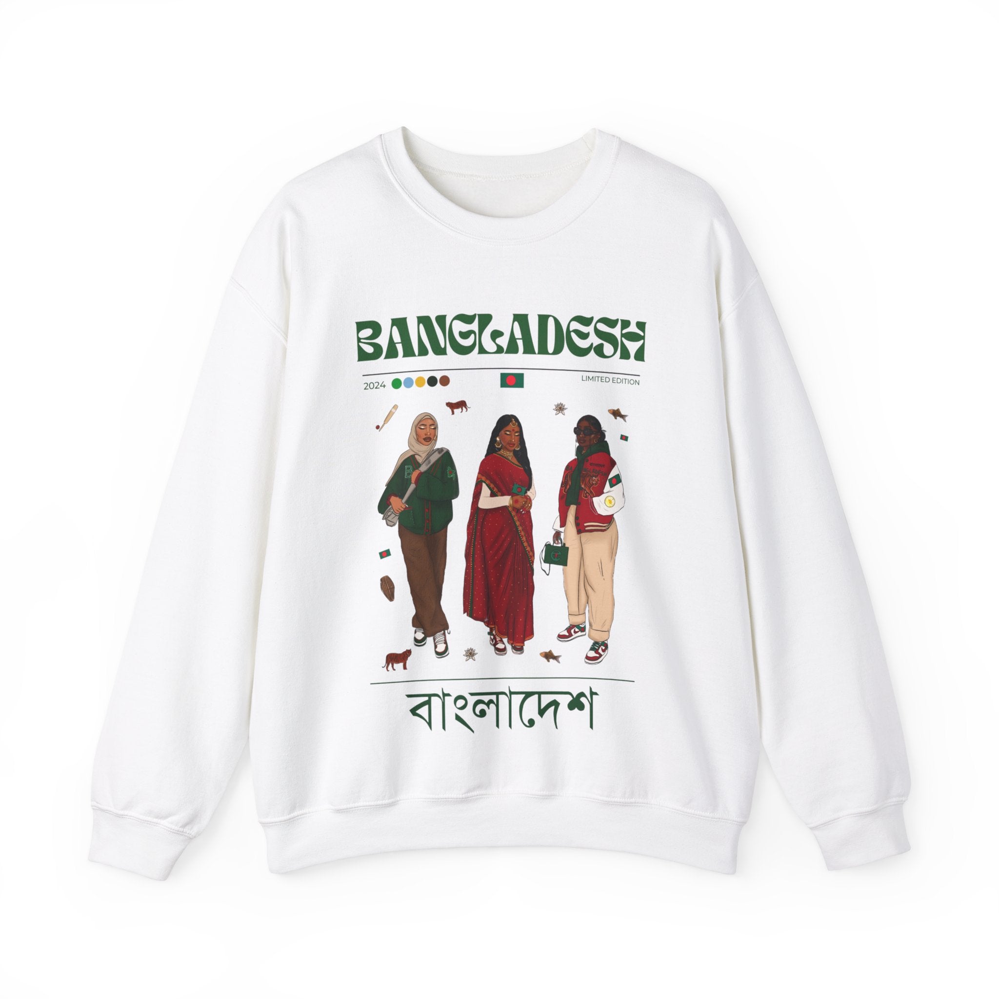 Bangladesh x Streetwear Series - Crewneck Sweatshirt
