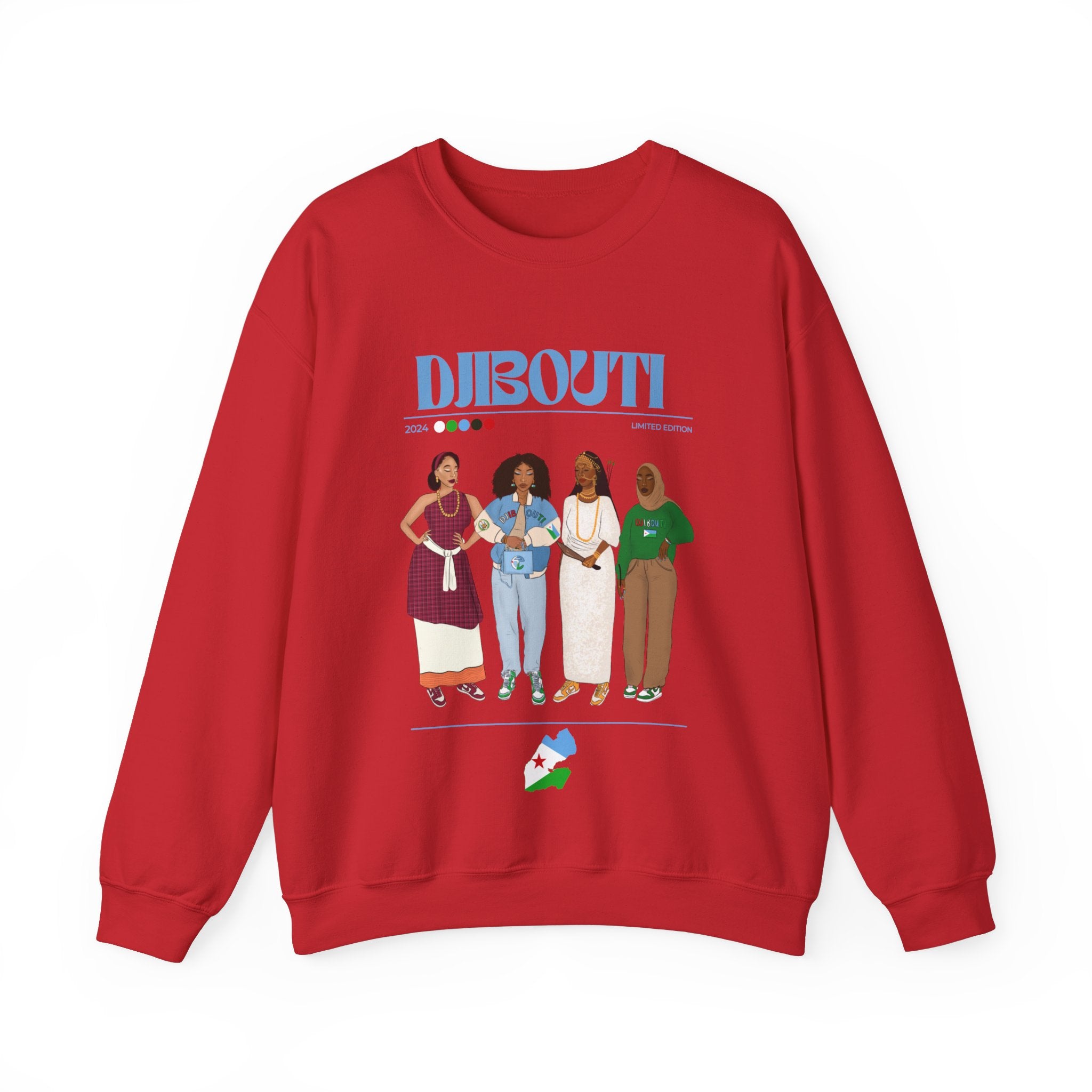 Djibouti x Streetwear Series - Crewneck Sweatshirt