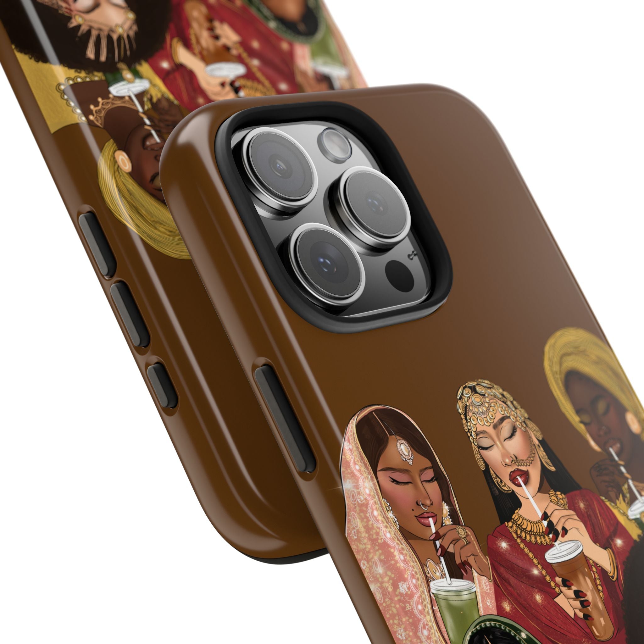 The Girls & Their Drinks - Tough Phone Cases
