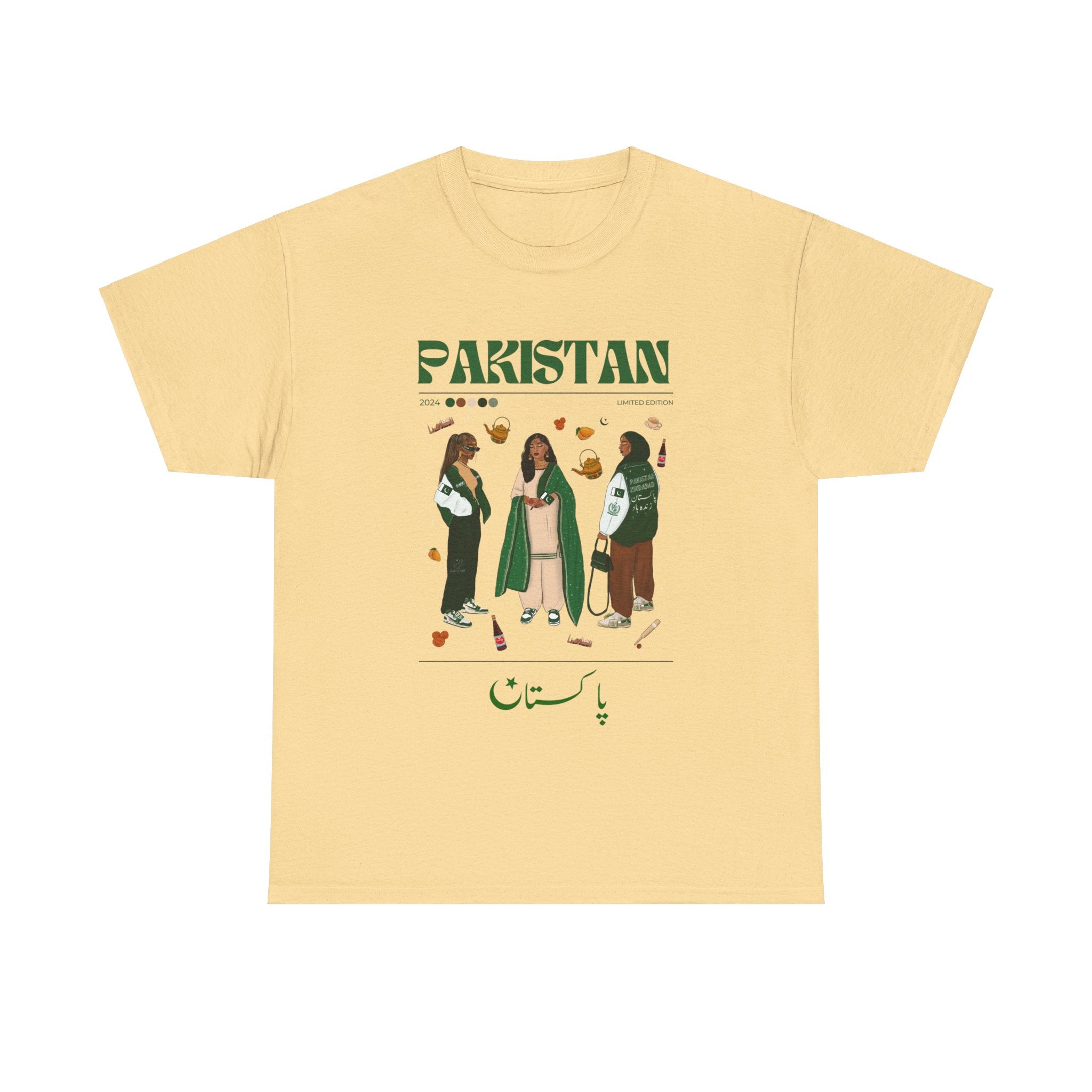 Pakistan x Streetwear Series - Unisex Heavy Cotton Tee
