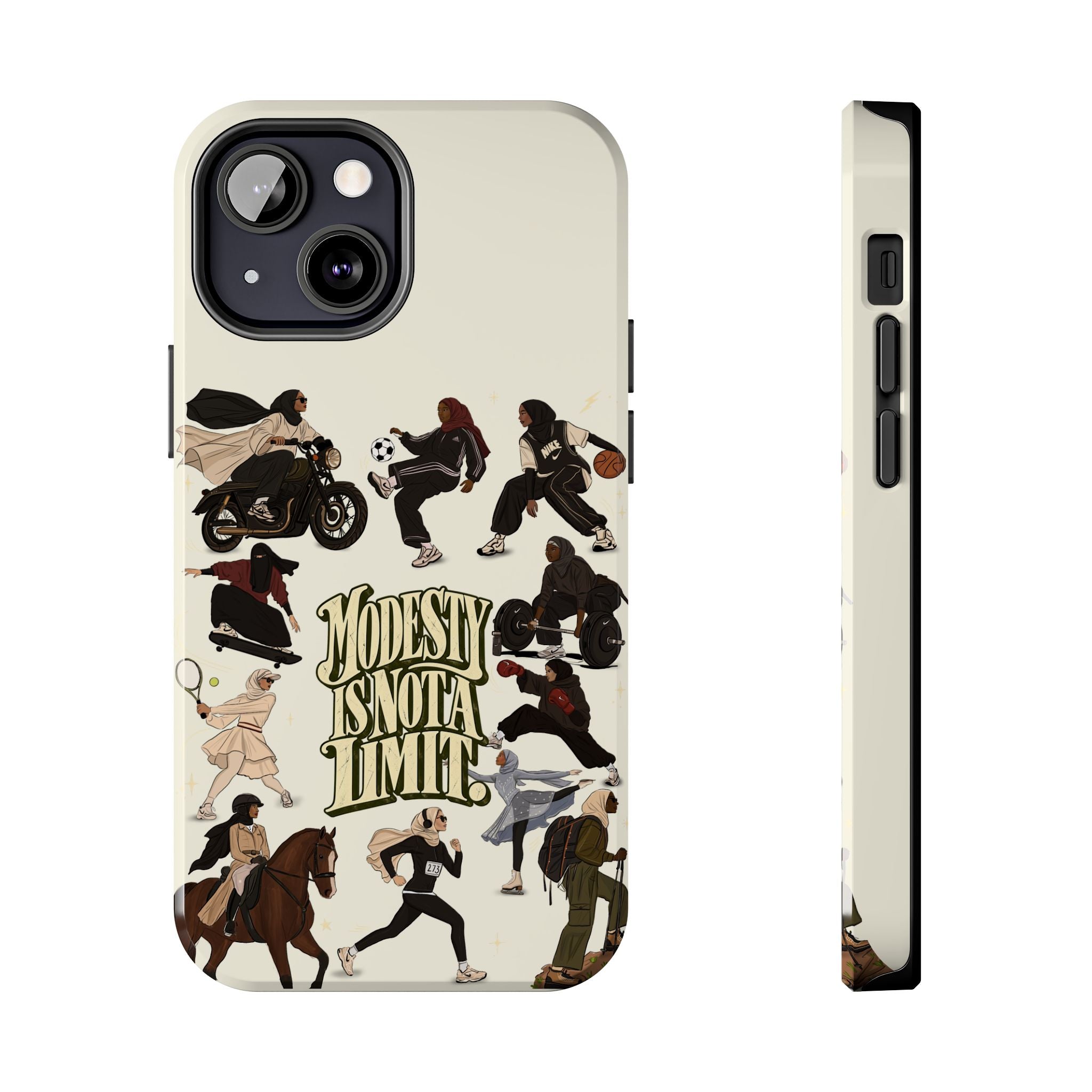 Modesty Is Not a Limit - Tough Phone Cases