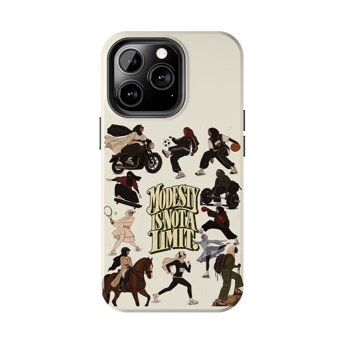Modesty Is Not a Limit - Tough Phone Cases