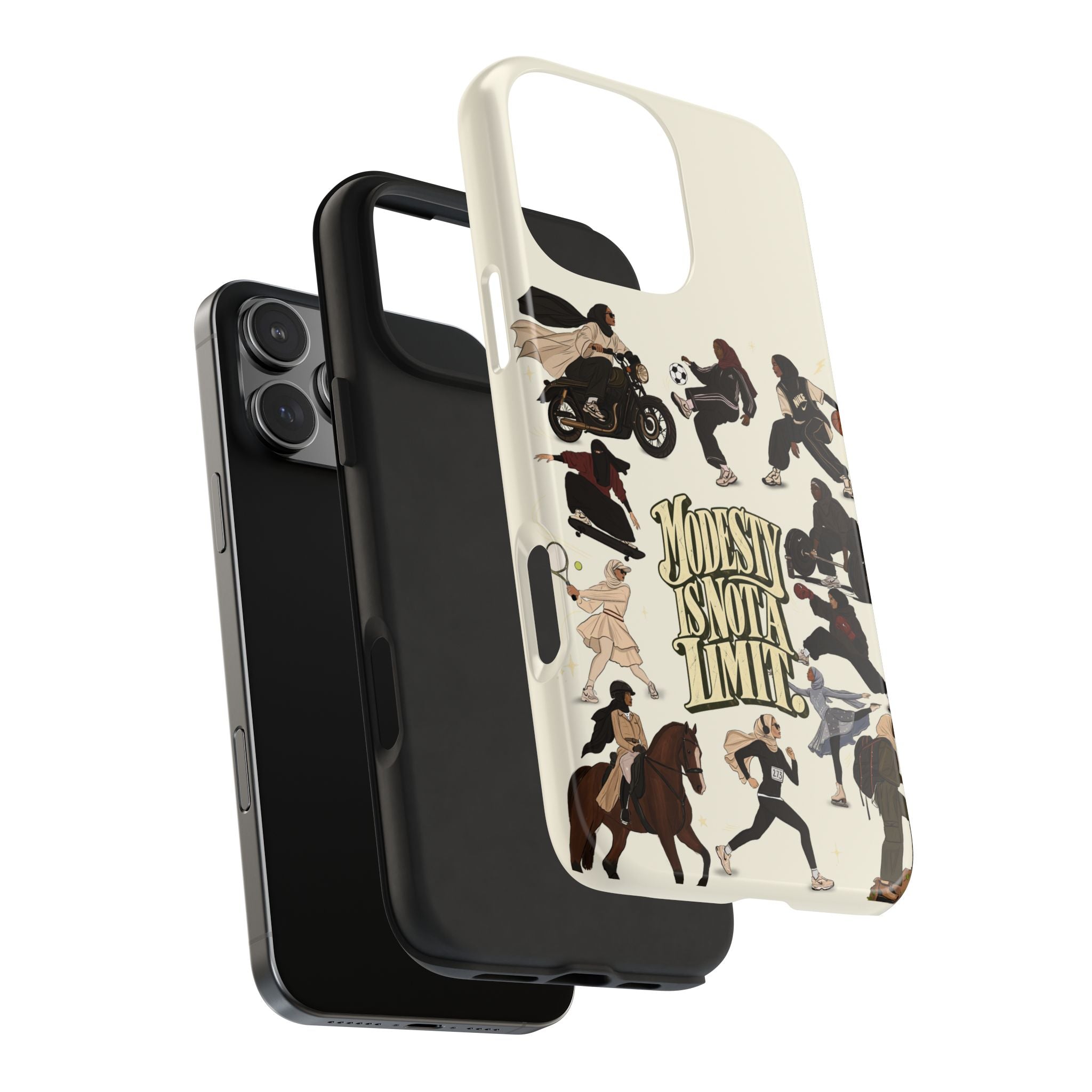 Modesty Is Not a Limit - Tough Phone Cases