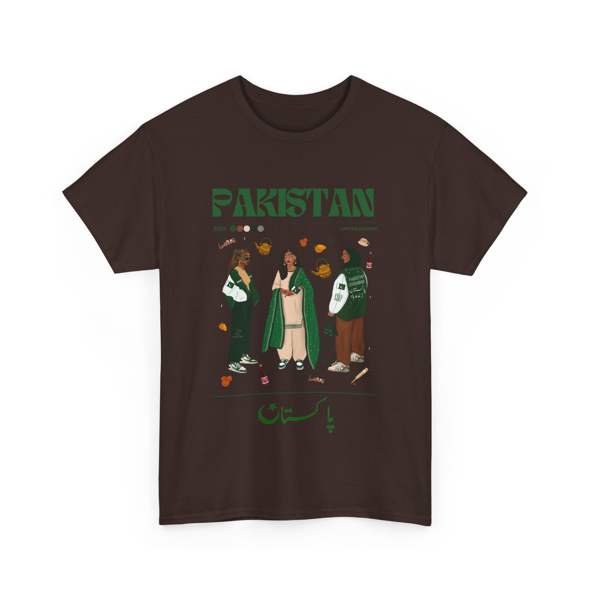 Pakistan x Streetwear Series - Unisex Heavy Cotton Tee