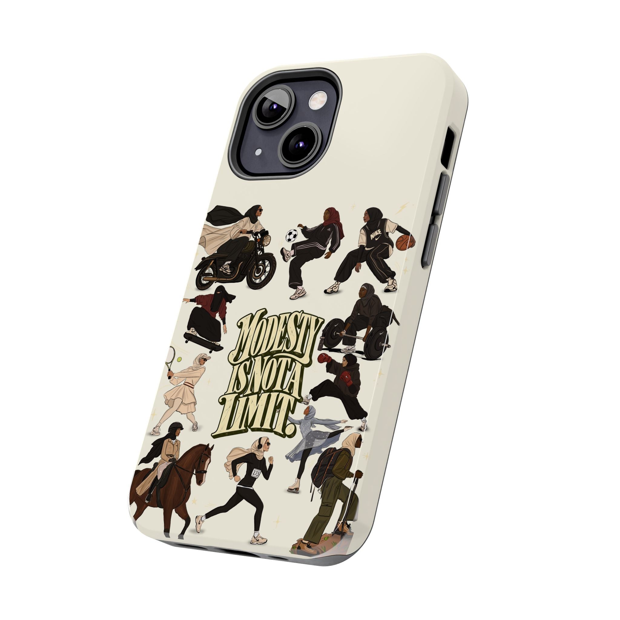 Modesty Is Not a Limit - Tough Phone Cases