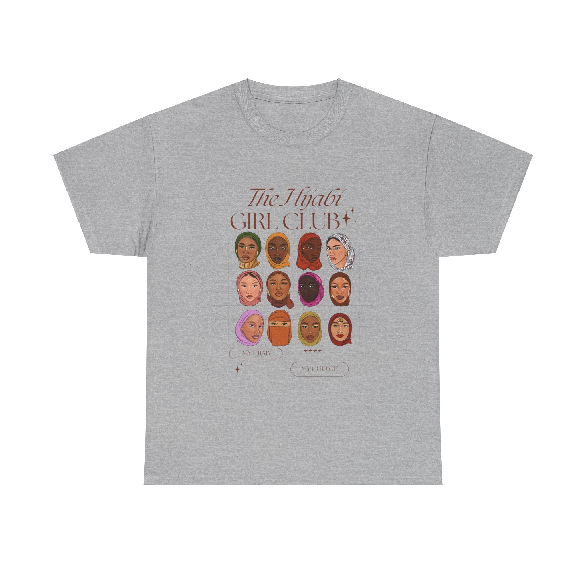 Hijabi Girls Club Vol.2 - Unisex Heavy Cotton Tee