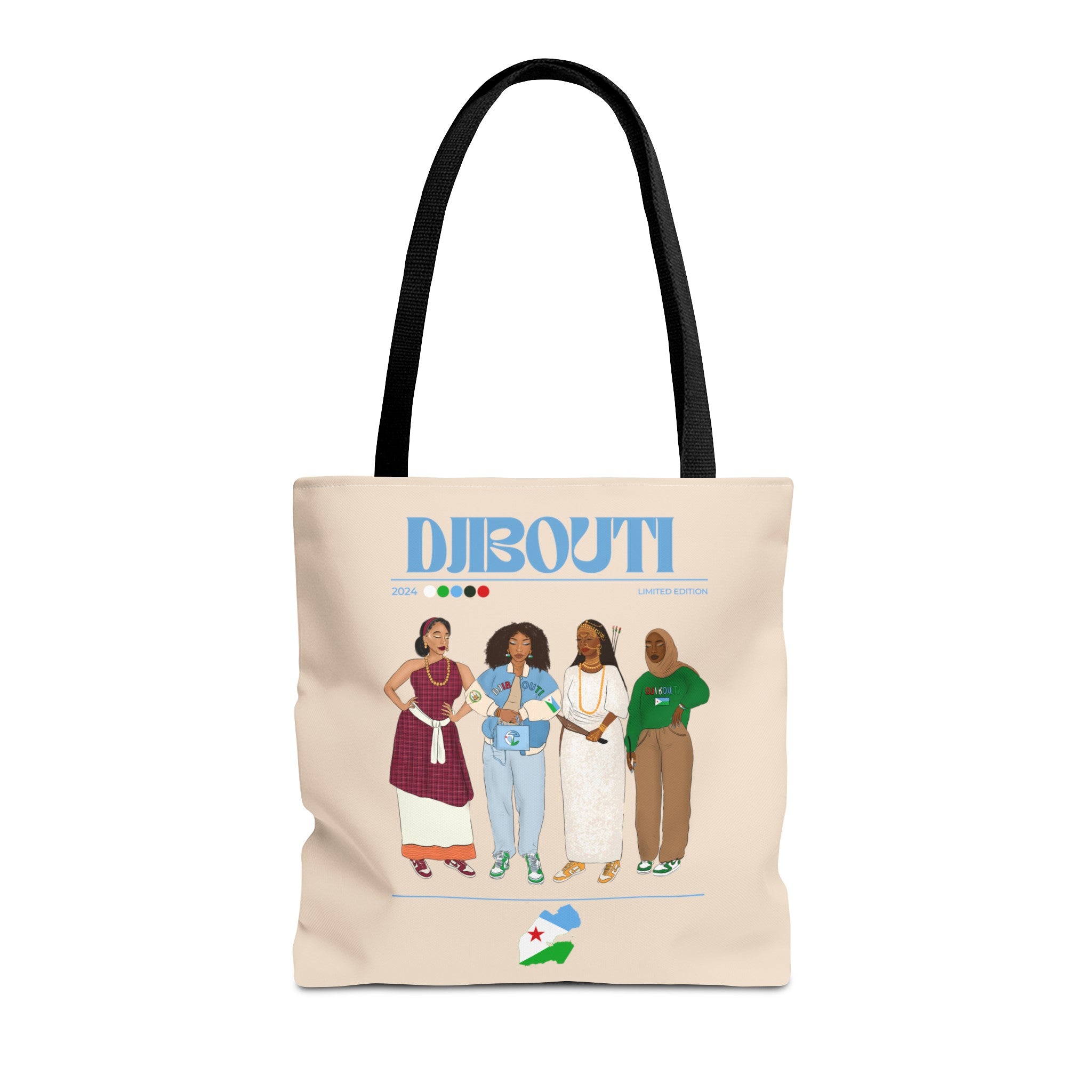 Djibouti x Streetwear Tote Bag