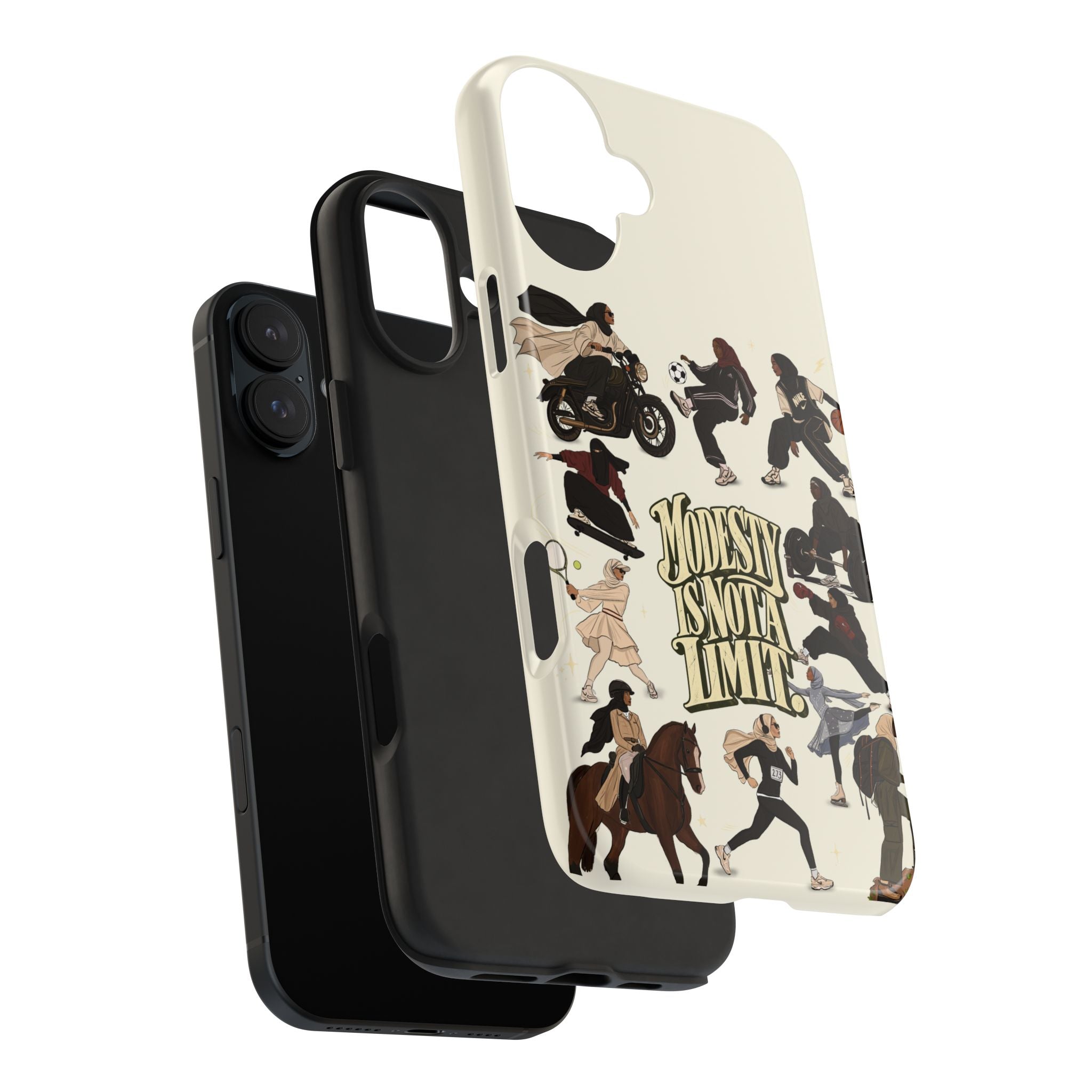 Modesty Is Not a Limit - Tough Phone Cases