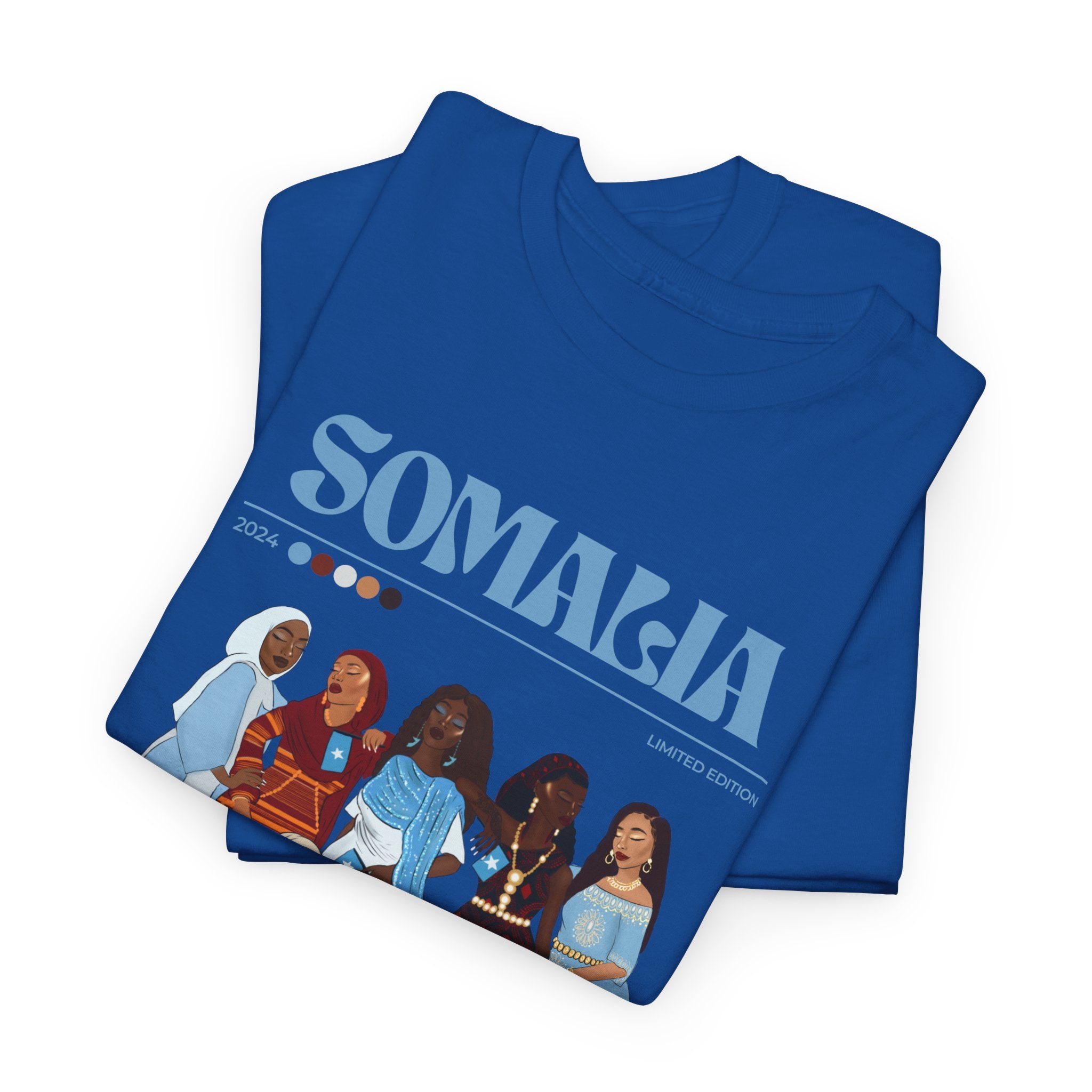 Somalia x Streetwear Series - Unisex Heavy Cotton Tee