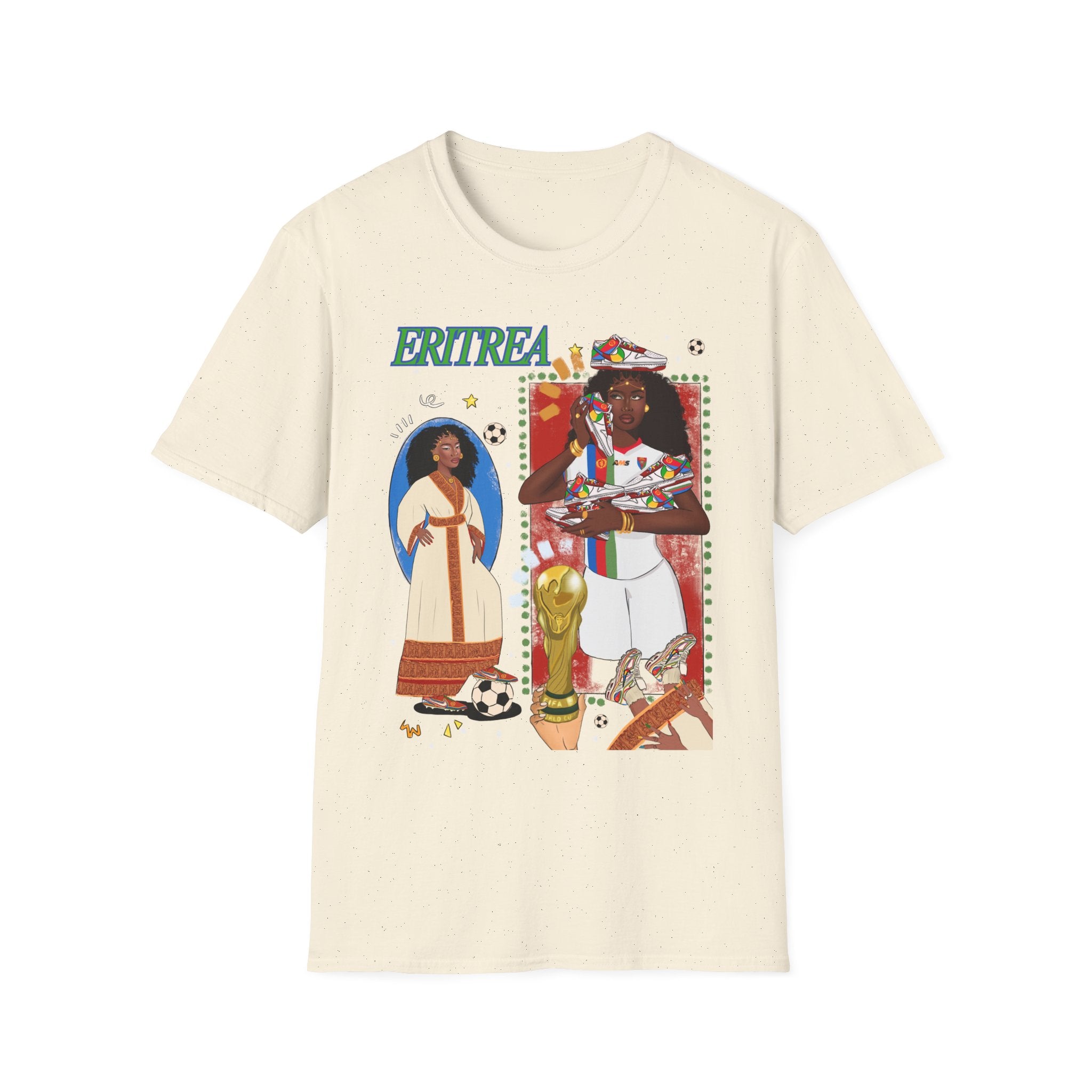 Eritrea FIFA World Cup Exclusive - Unisex Softstyle T-Shirt