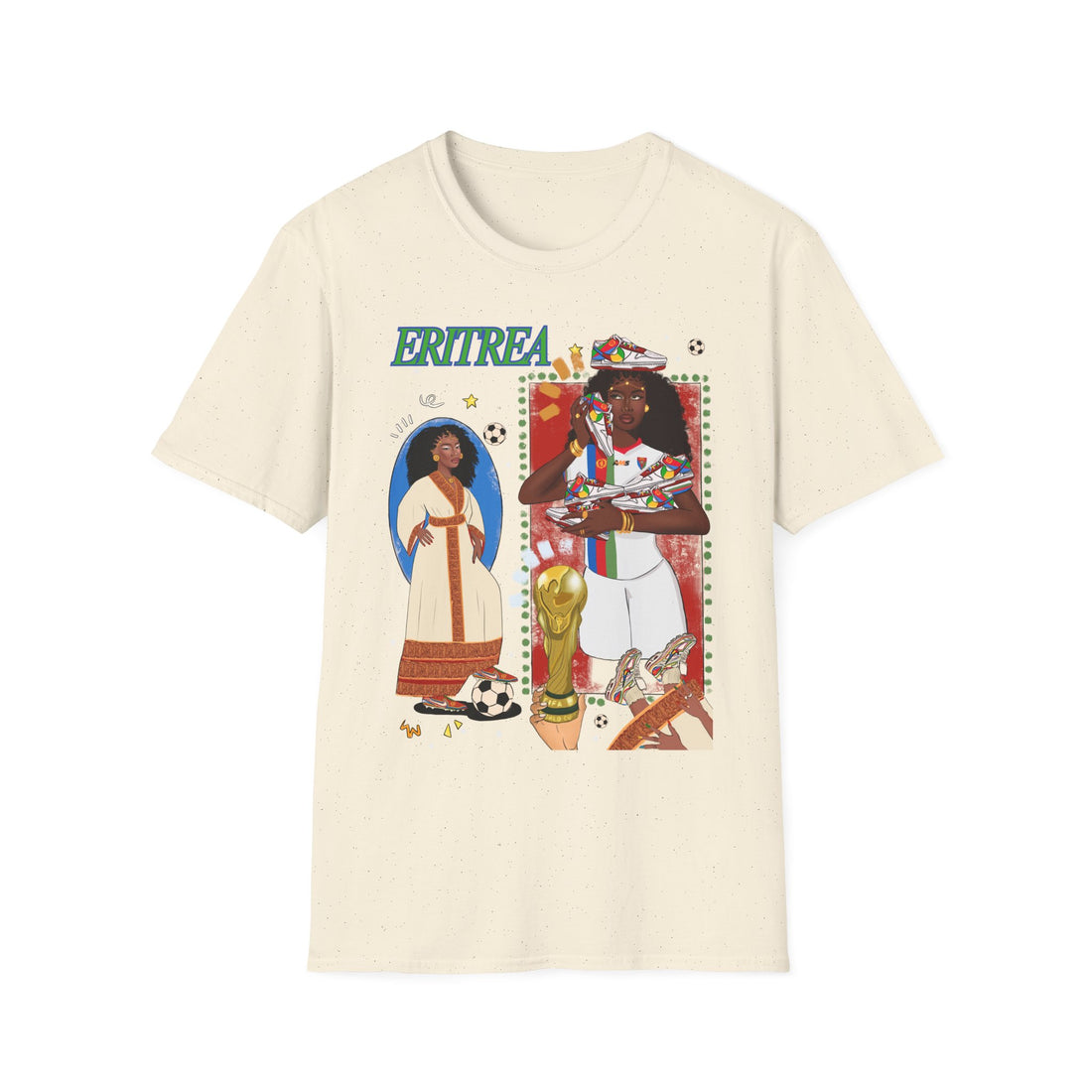 Eritrea FIFA World Cup Exclusive - Unisex Softstyle T-Shirt