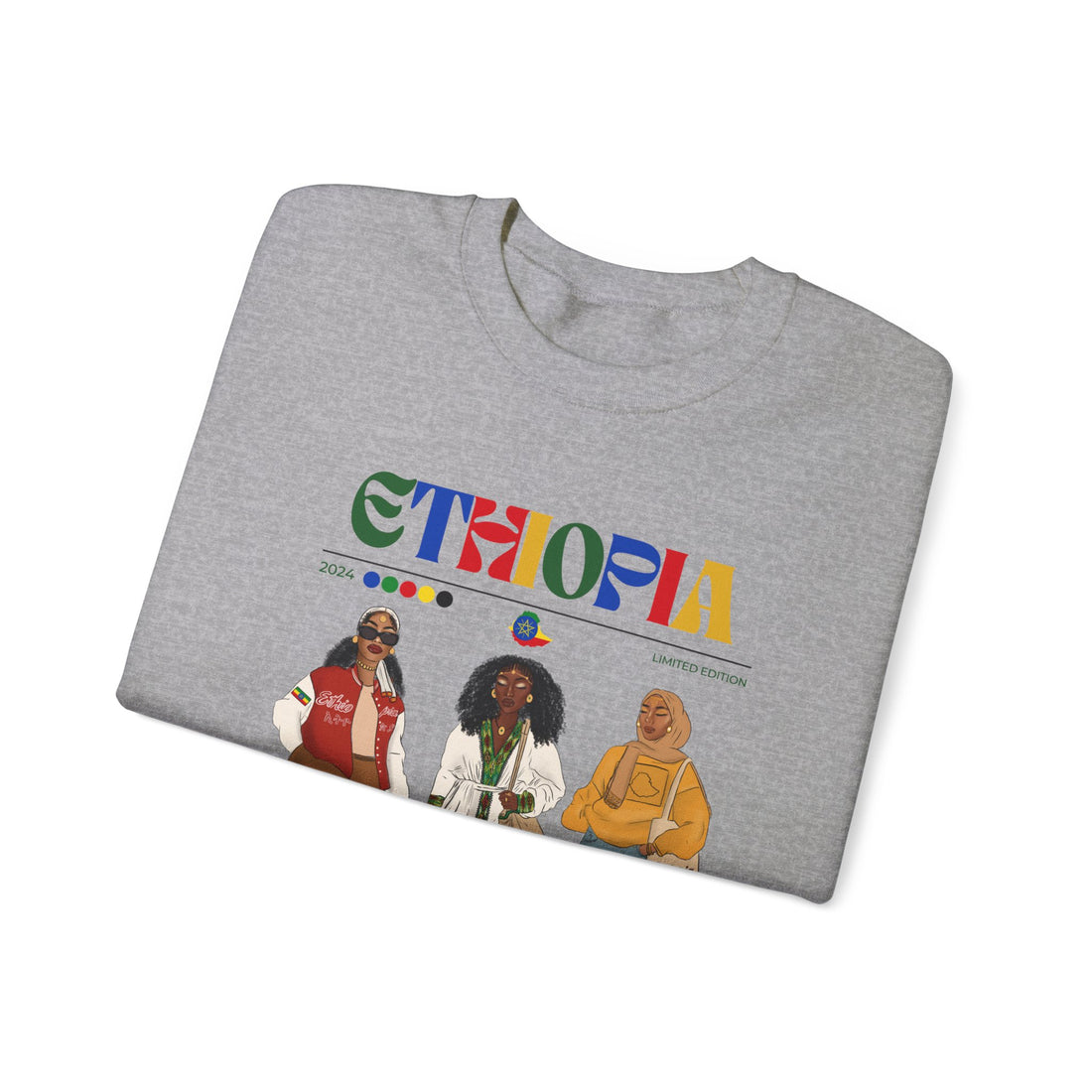 Ethiopia x Streetwear Series - Crewneck Sweatshirt