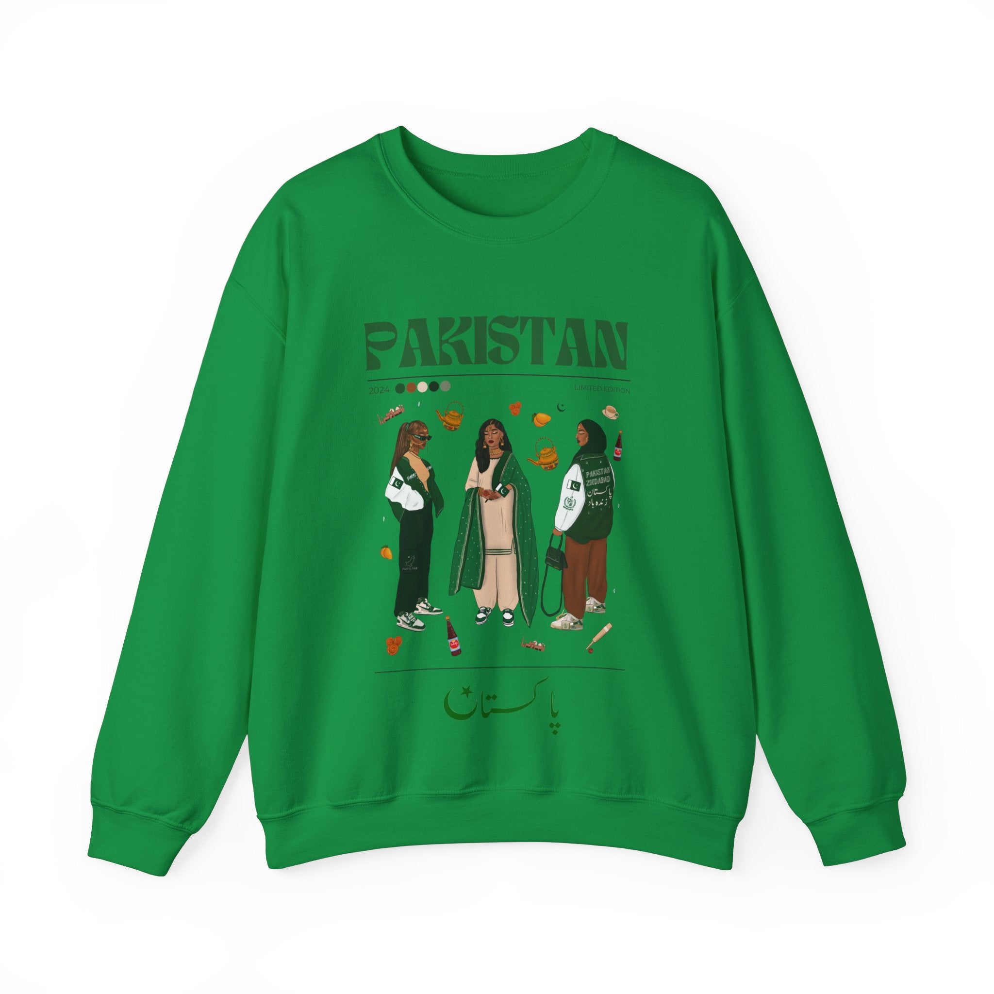 Pakistan x Streetwear Series - Crewneck Sweatshirt