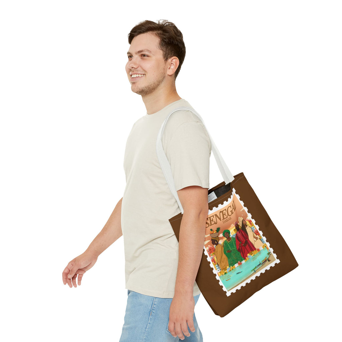 Senegal Post Card - Tote Bag