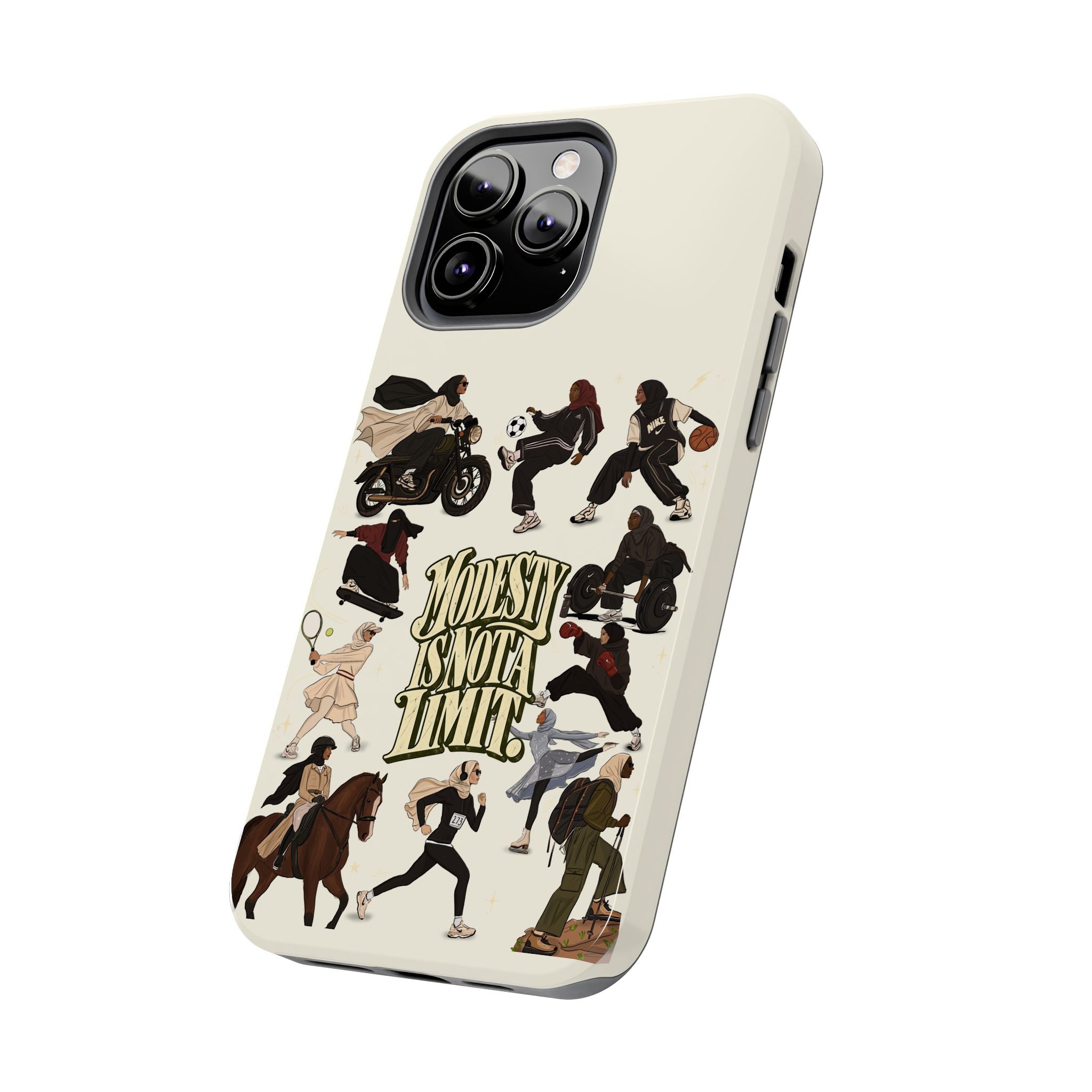 Modesty Is Not a Limit - Tough Phone Cases