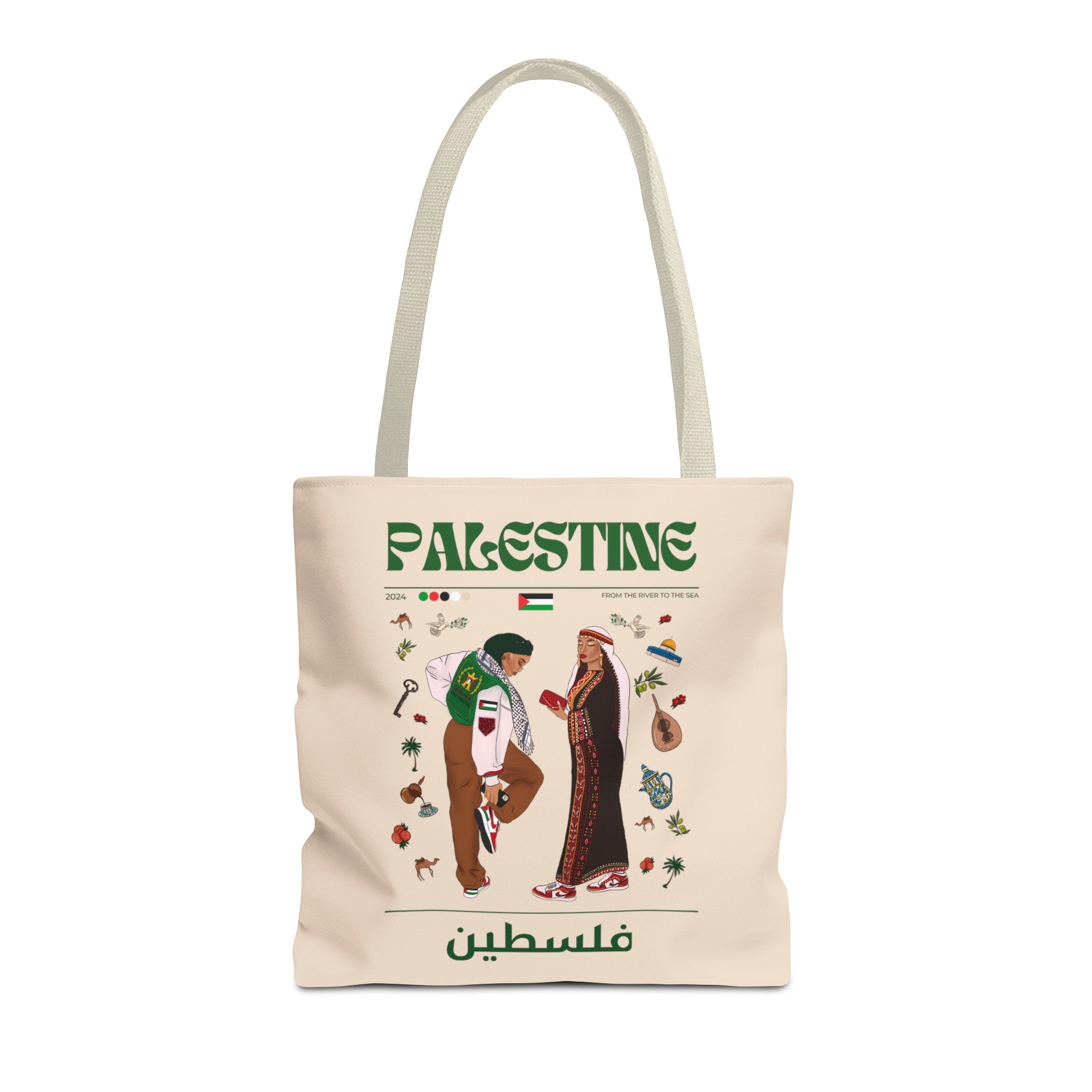 Palestine x Streetwear Tote Bag
