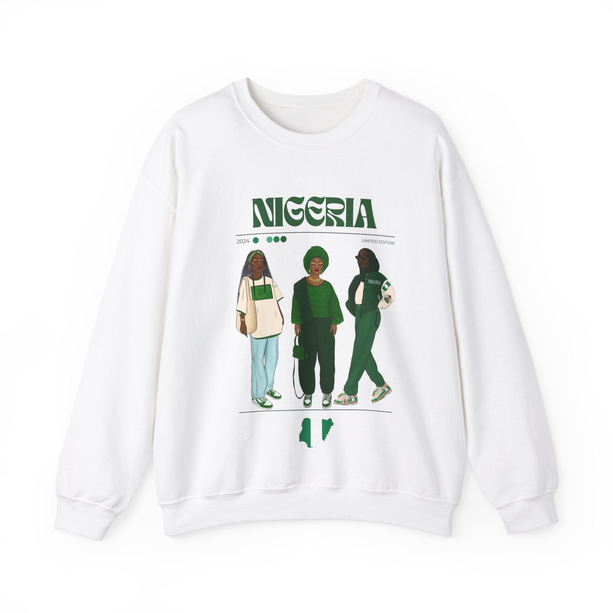 Nigeria x Streetwear Series - Crewneck Sweatshirt