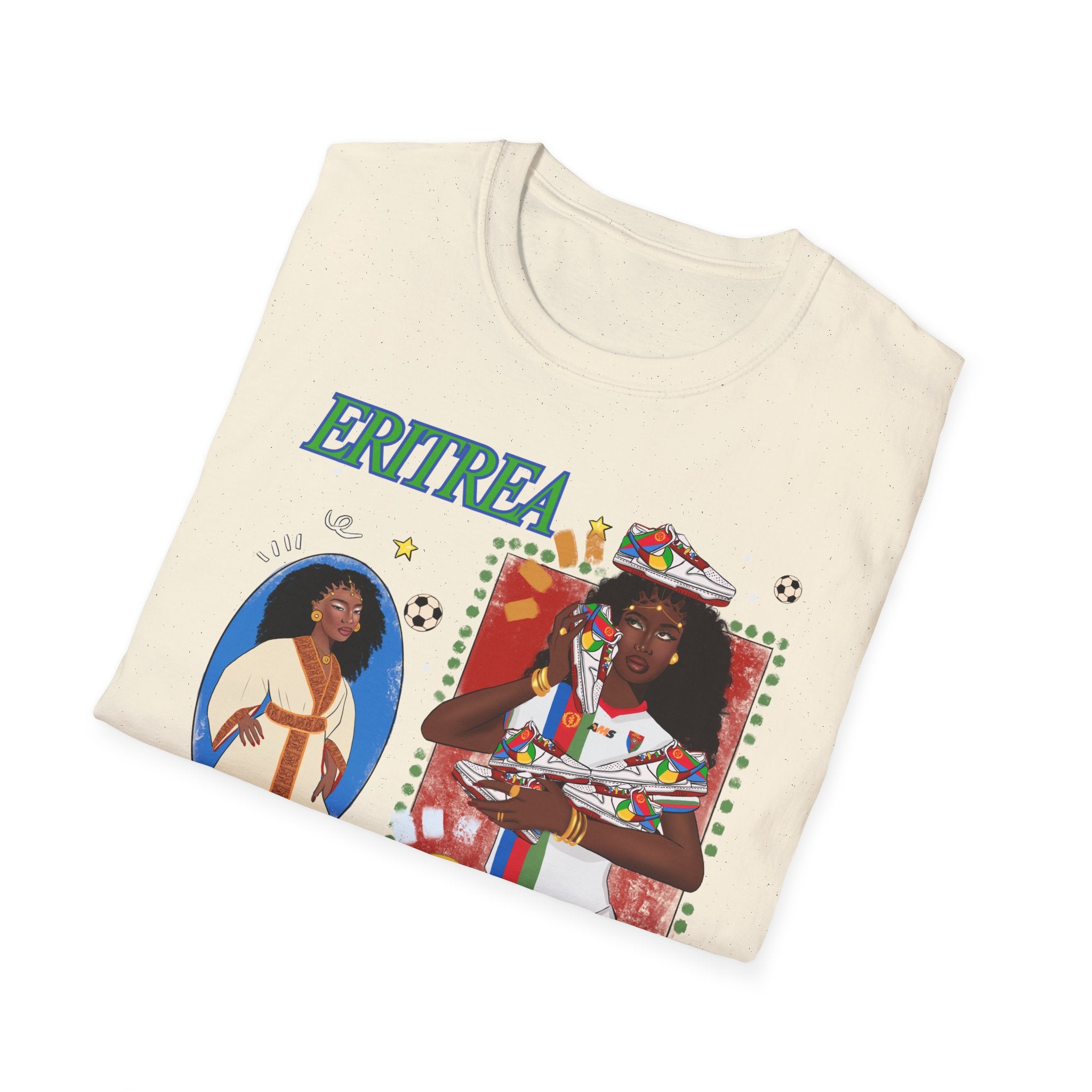 Eritrea FIFA World Cup Exclusive - Unisex Softstyle T-Shirt