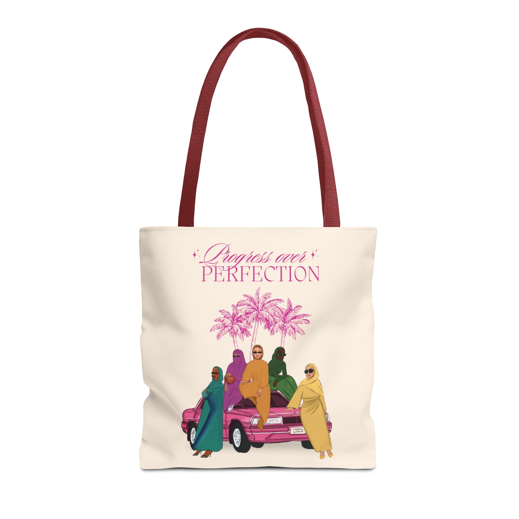 Progress Over Perfection - Tote Bag