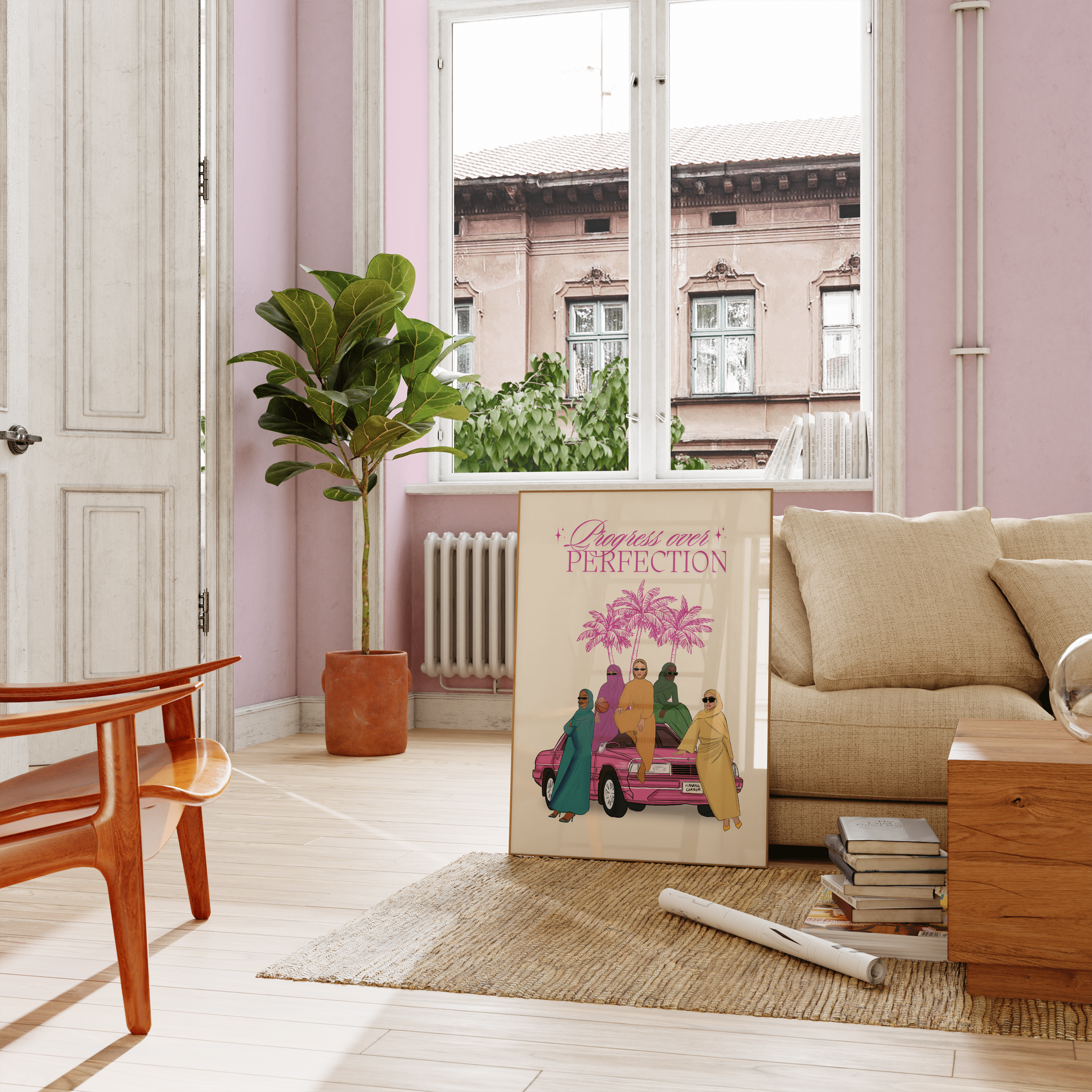 Progress Over Perfection - Matte Vertical Posters