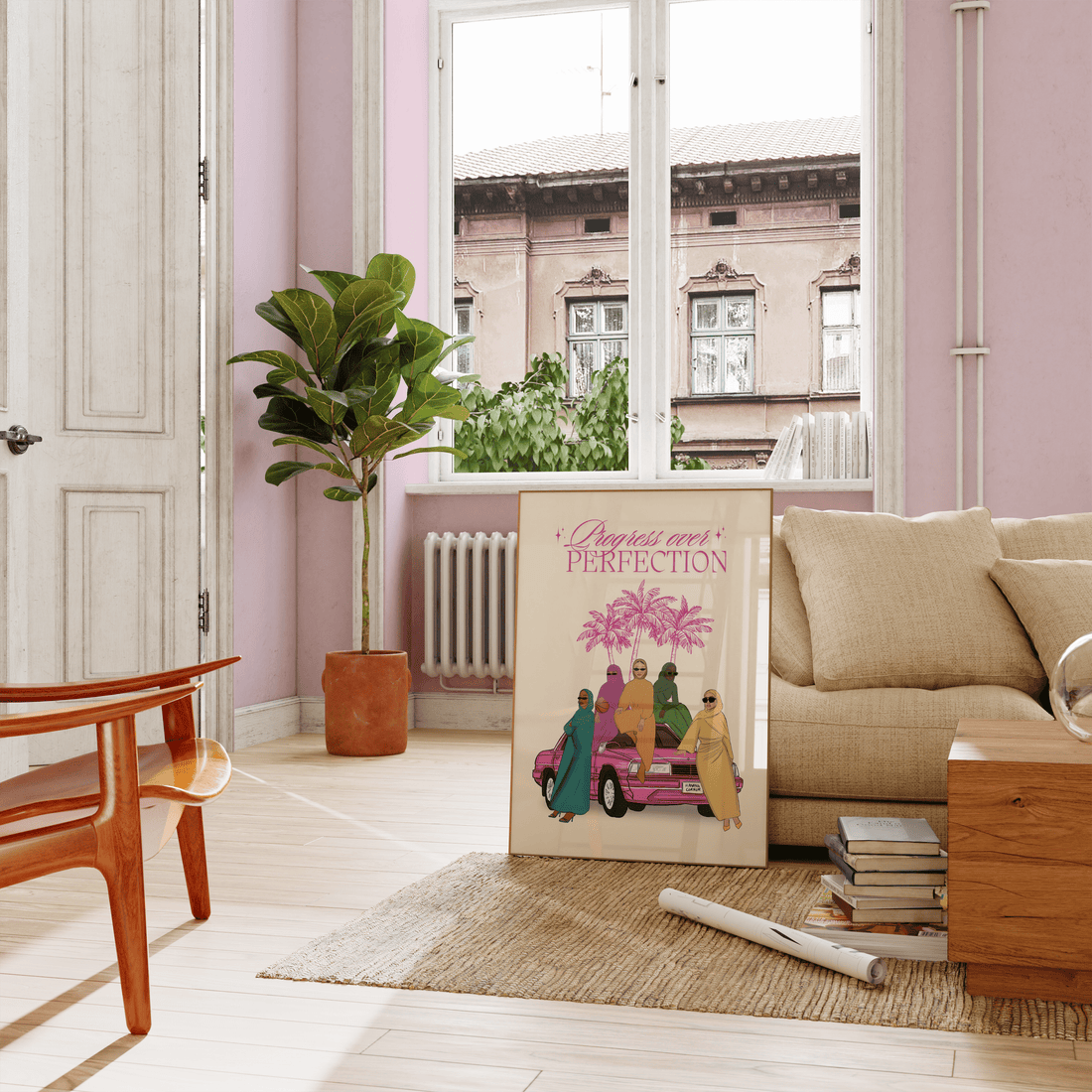 Progress Over Perfection - Matte Vertical Posters