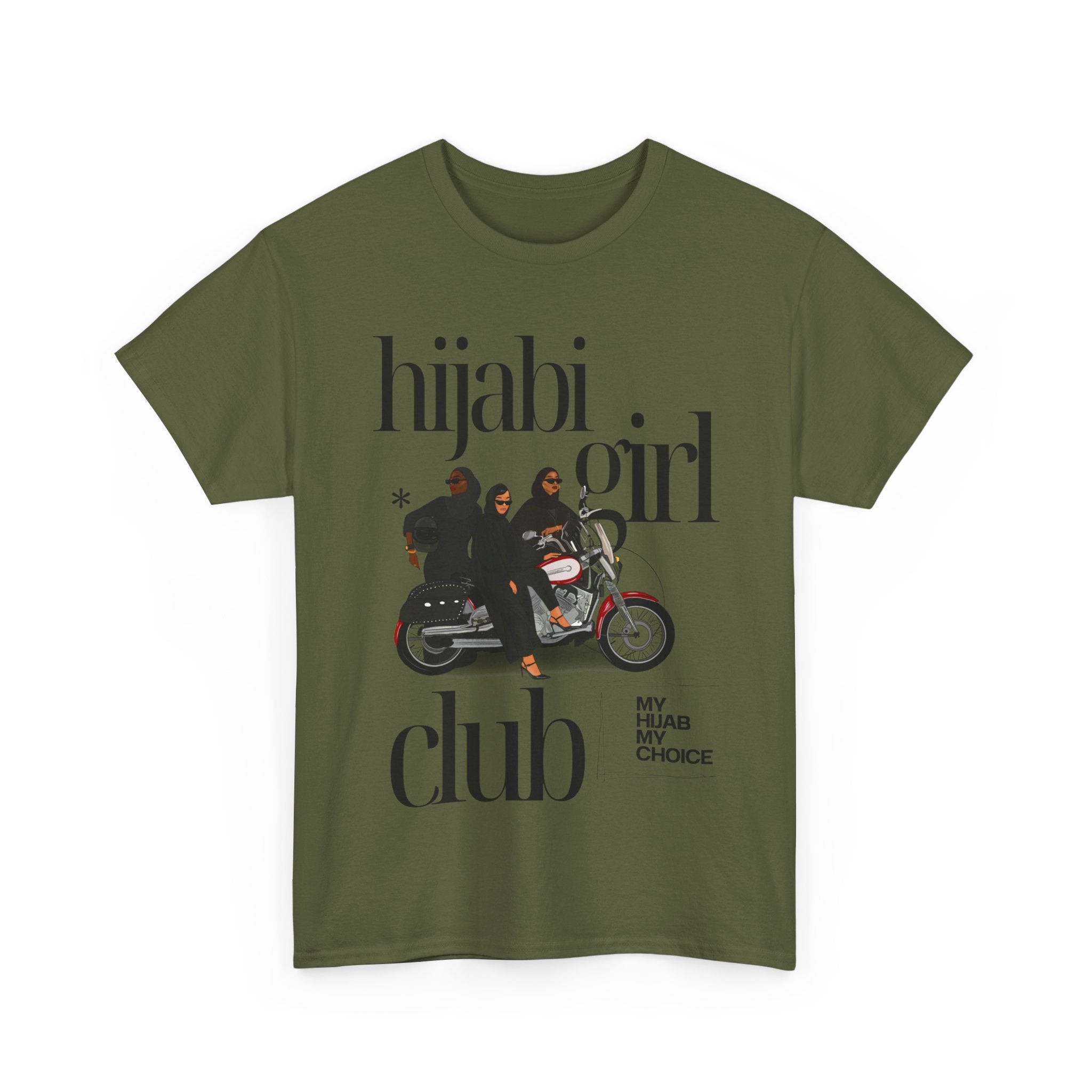 Hijabi Girl Club Vol.1 - Unisex Heavy Cotton Tee