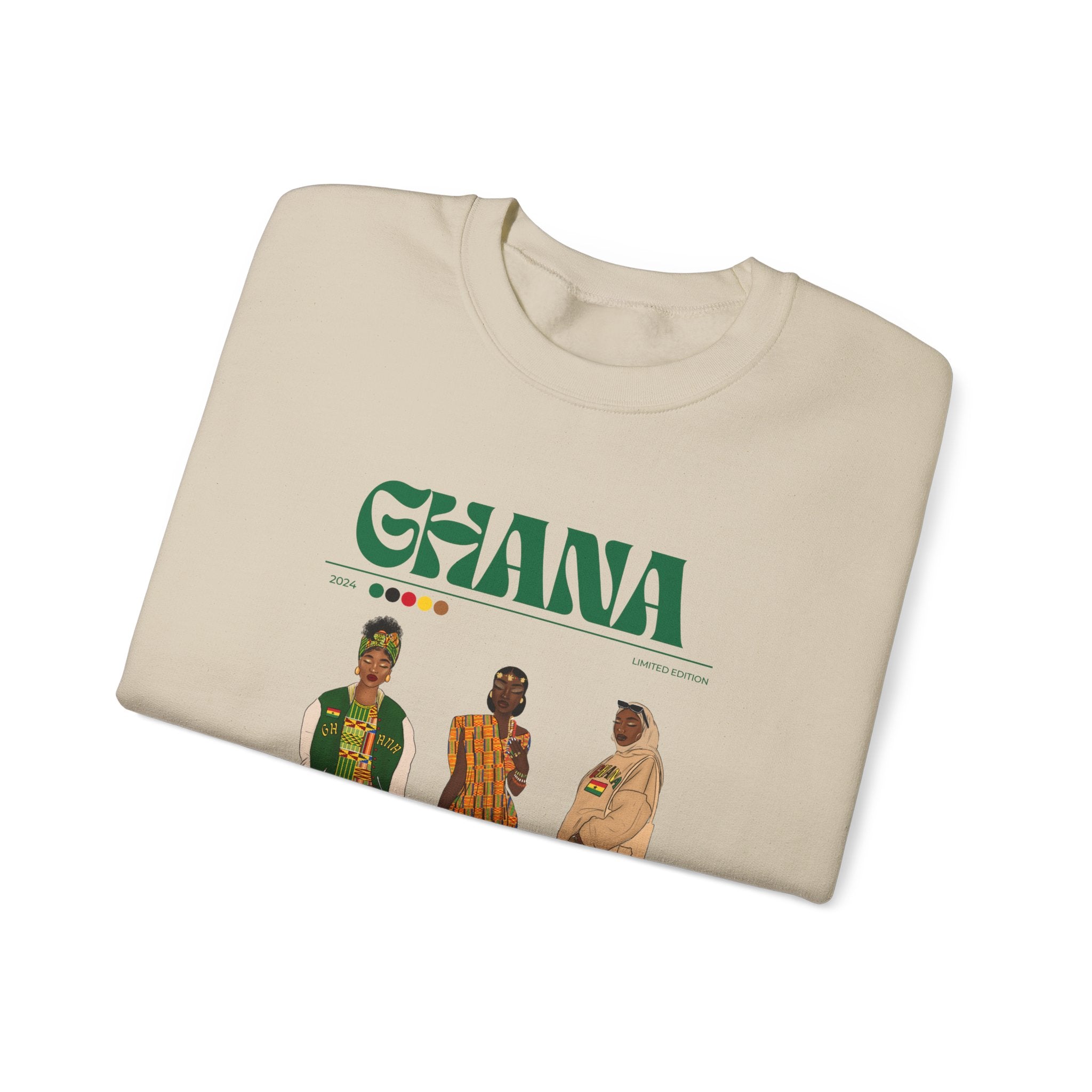 Ghana x Streetwear Series -  Crewneck Sweatshirt