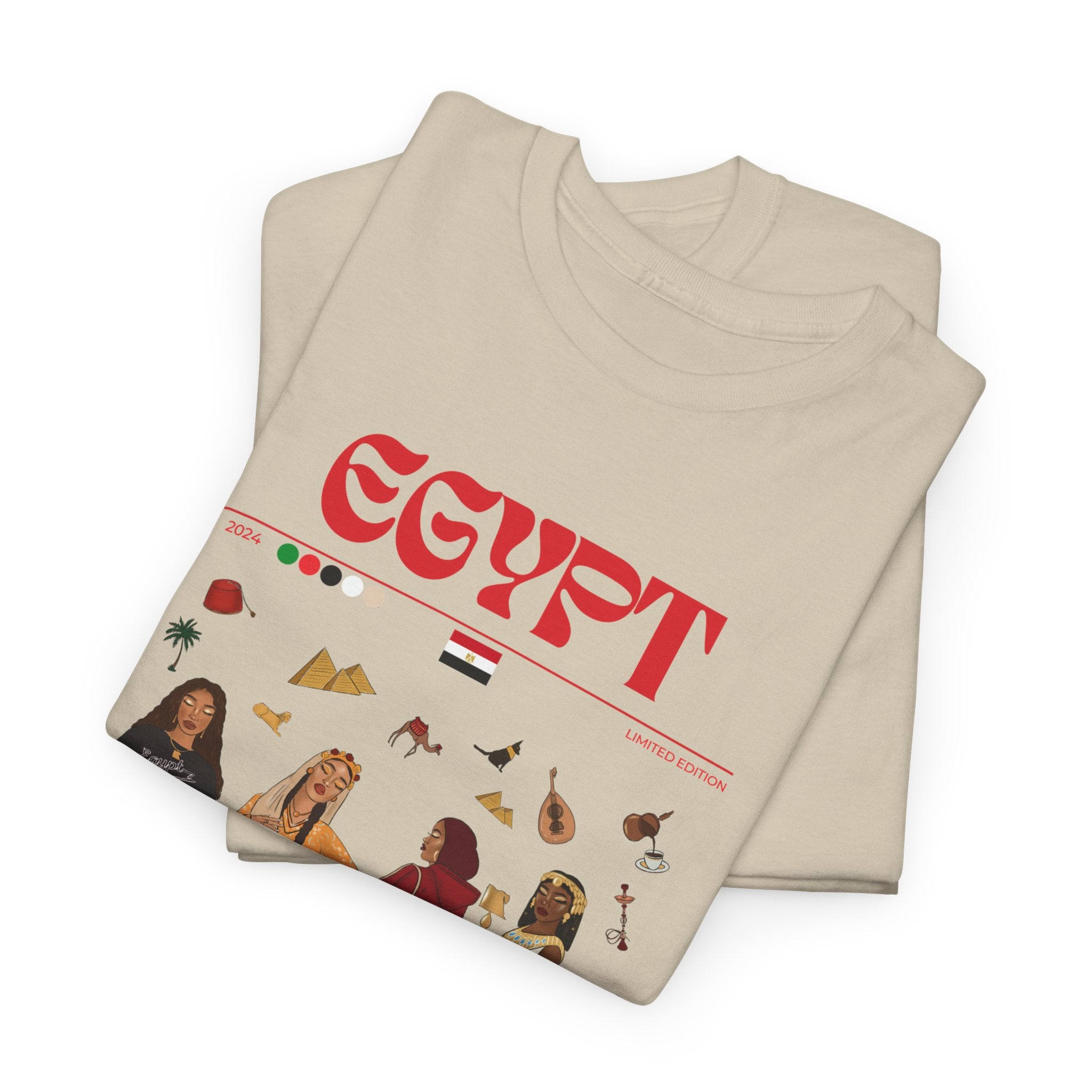 Egypt x Streetwear Series - Unisex Heavy Cotton Tee