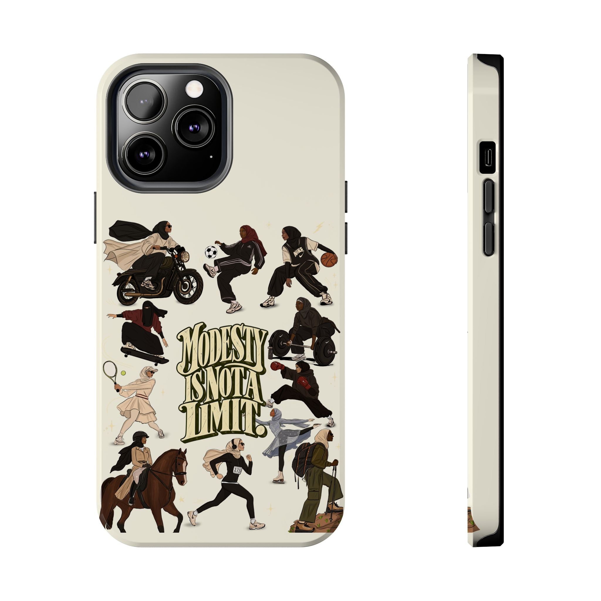 Modesty Is Not a Limit - Tough Phone Cases