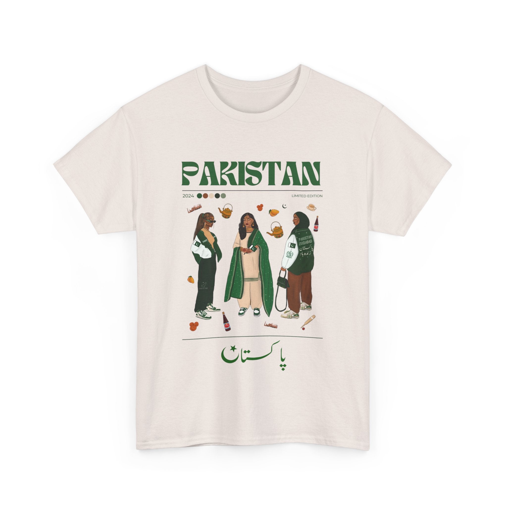 Pakistan x Streetwear Series - Unisex Heavy Cotton Tee