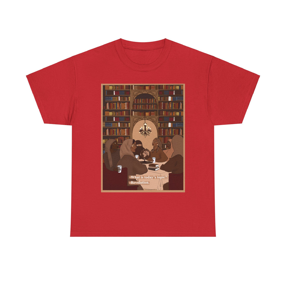 What's today's topic? Revolution - Unisex Heavy Cotton Tee